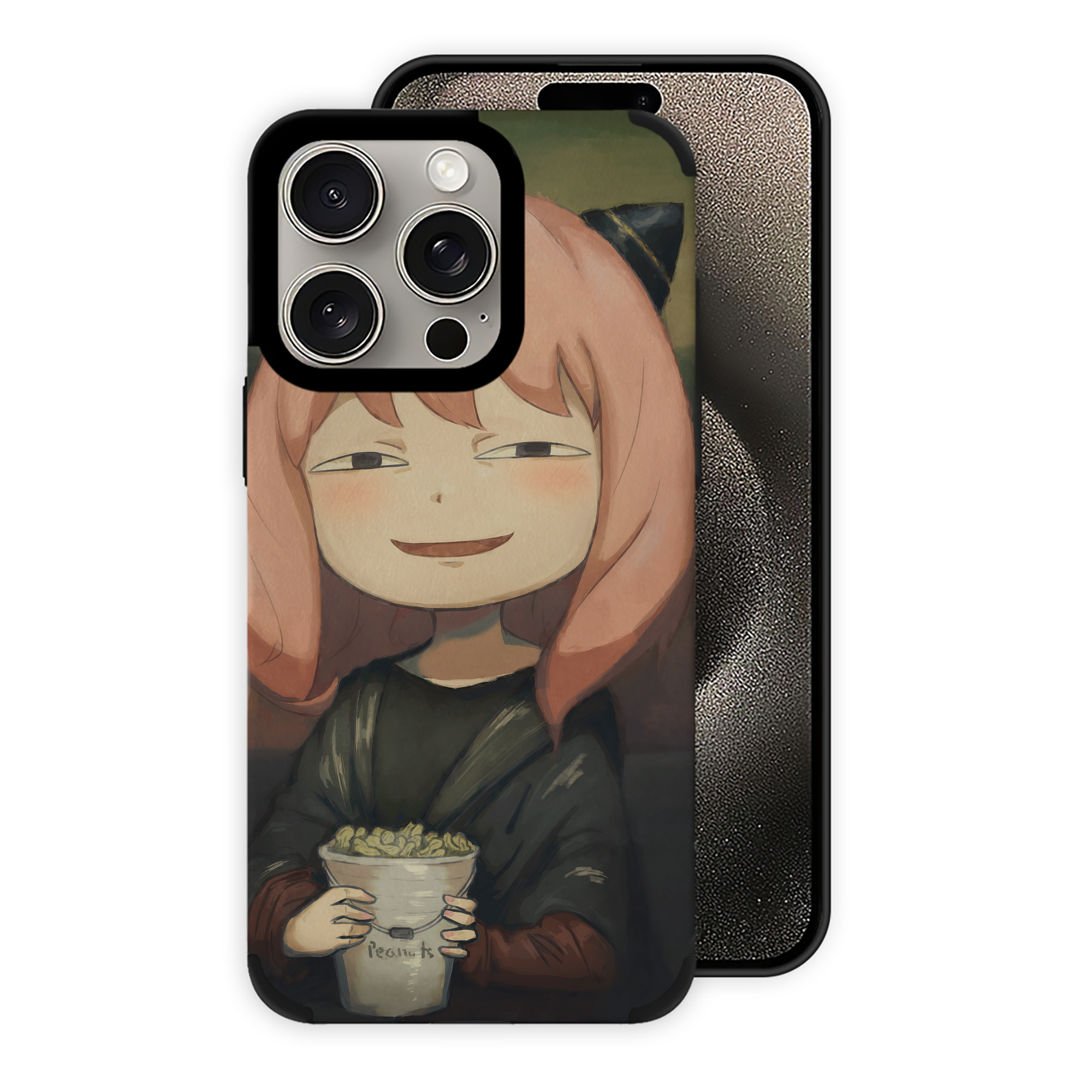 （画像用） SPY×FAMILY间谍家家酒 【iPhone15ProMax対応】 PUレザー スマホケース 耐衝撃＆黄変防止