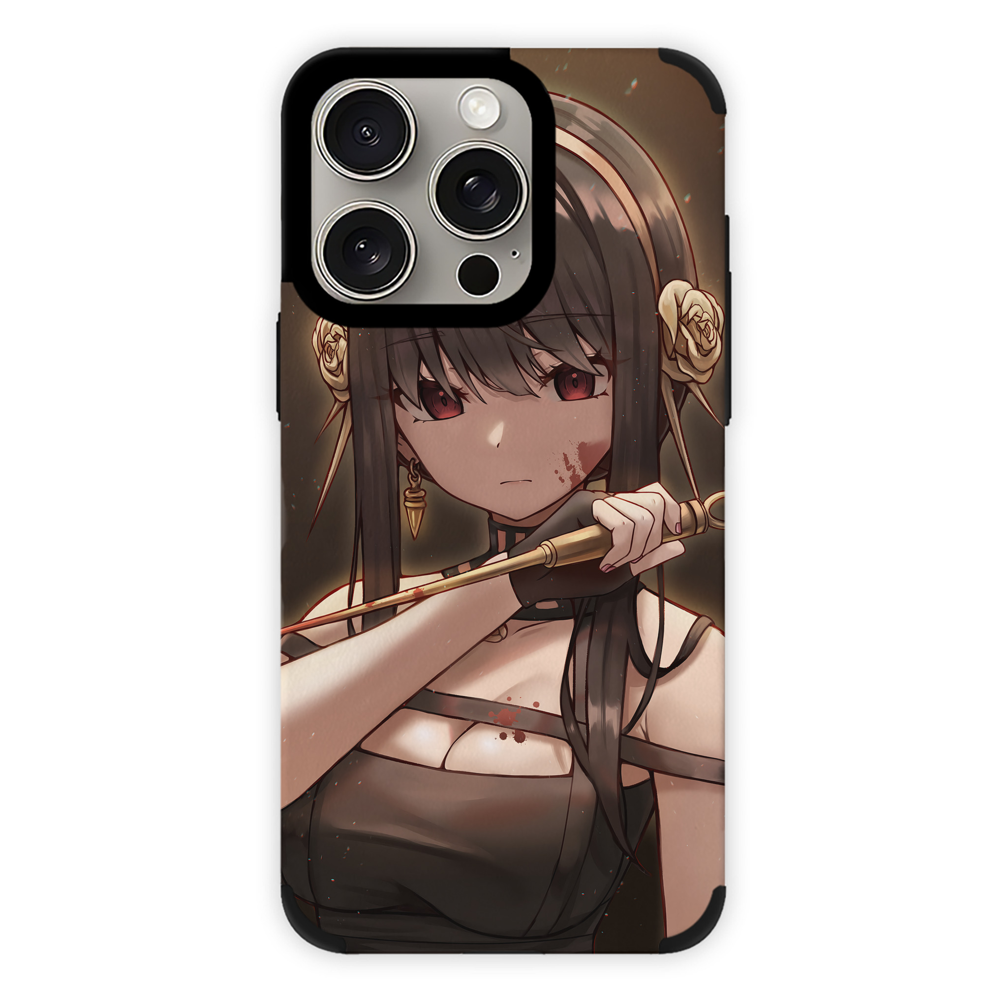 （画像用） SPY×FAMILY间谍家家酒 【iPhone15ProMax対応】 PUレザー スマホケース 耐衝撃＆黄変防止