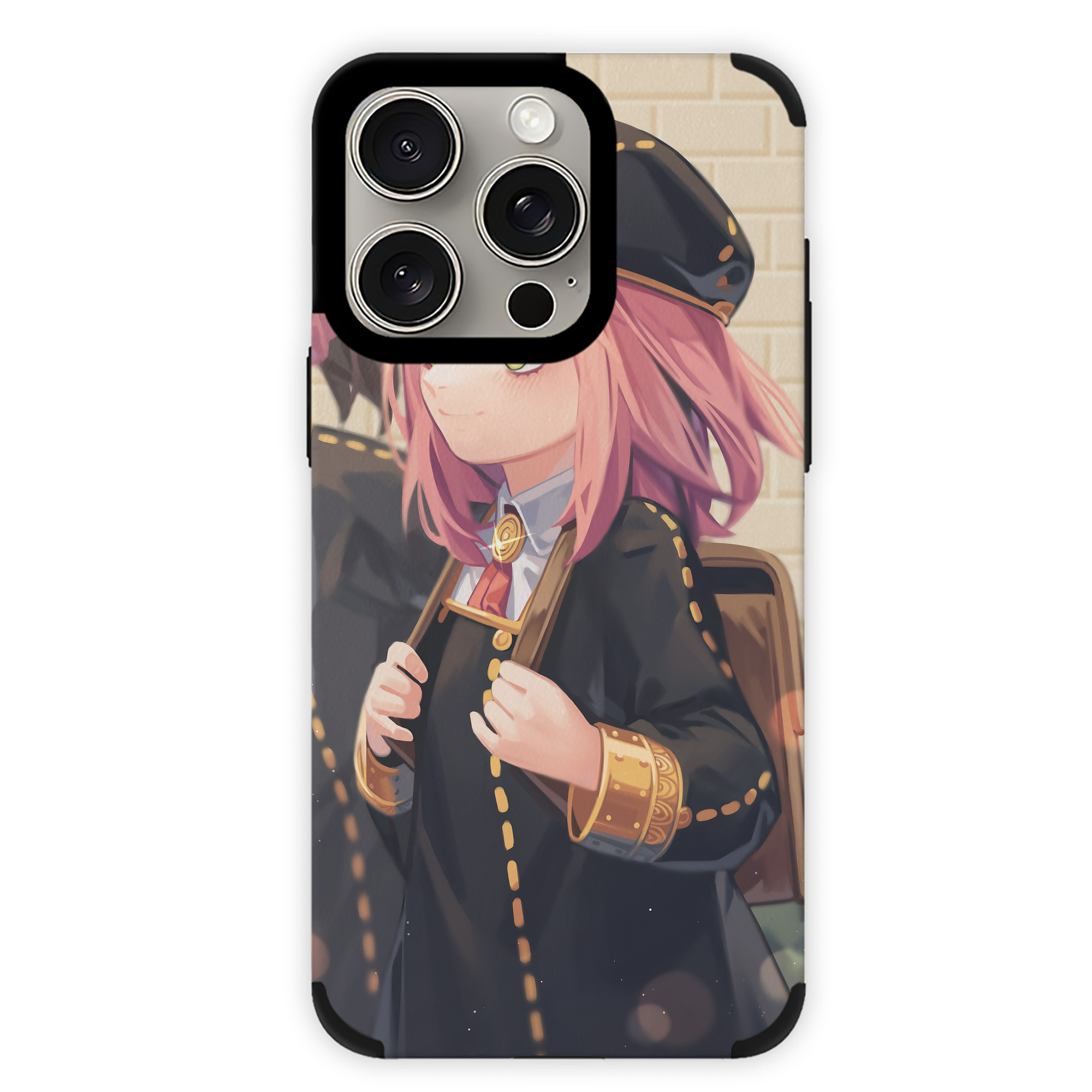 （画像用） SPY×FAMILY间谍家家酒 【iPhone15ProMax対応】 PUレザー スマホケース 耐衝撃＆黄変防止