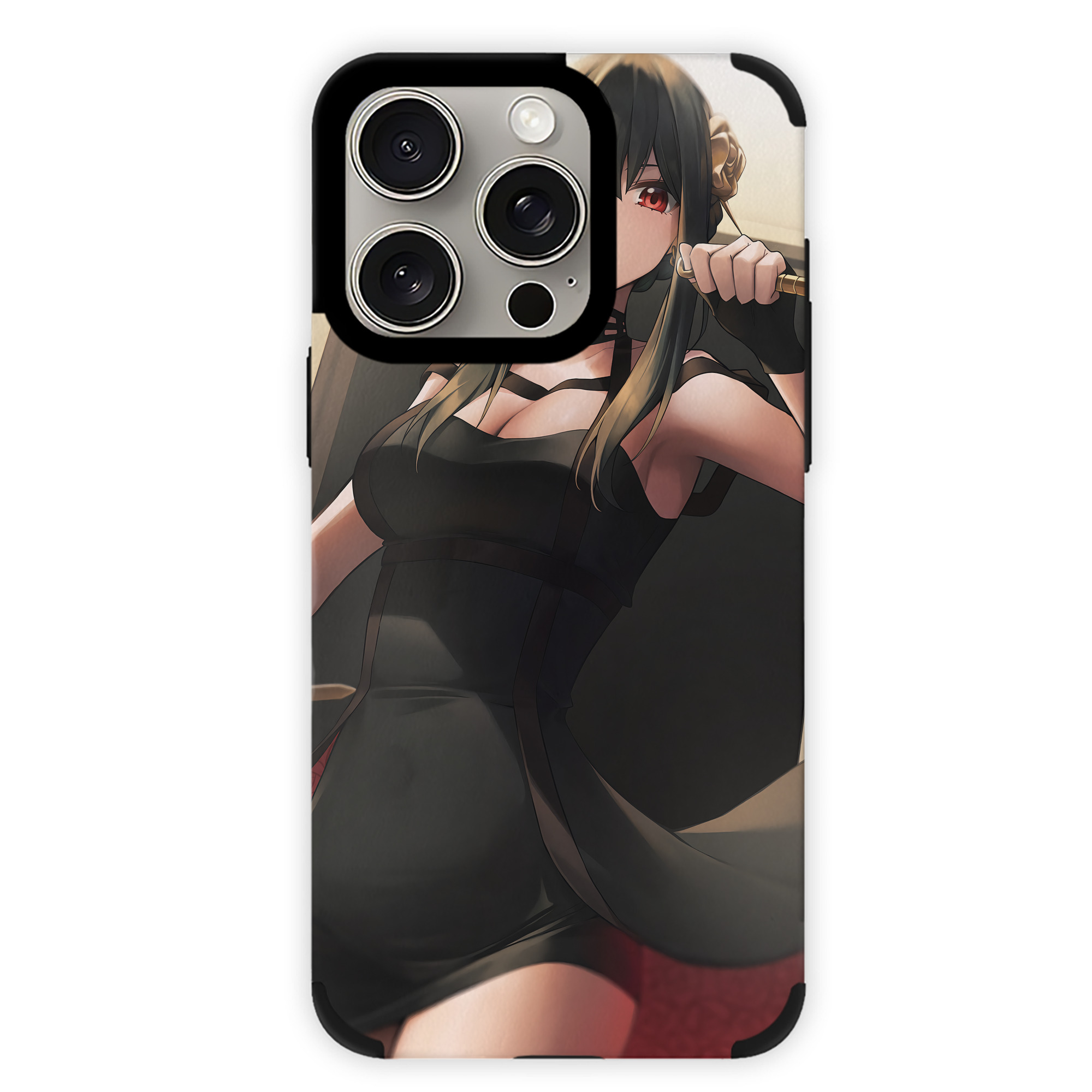 （画像用） SPY×FAMILY间谍家家酒 【iPhone15ProMax対応】 PUレザー スマホケース 耐衝撃＆黄変防止