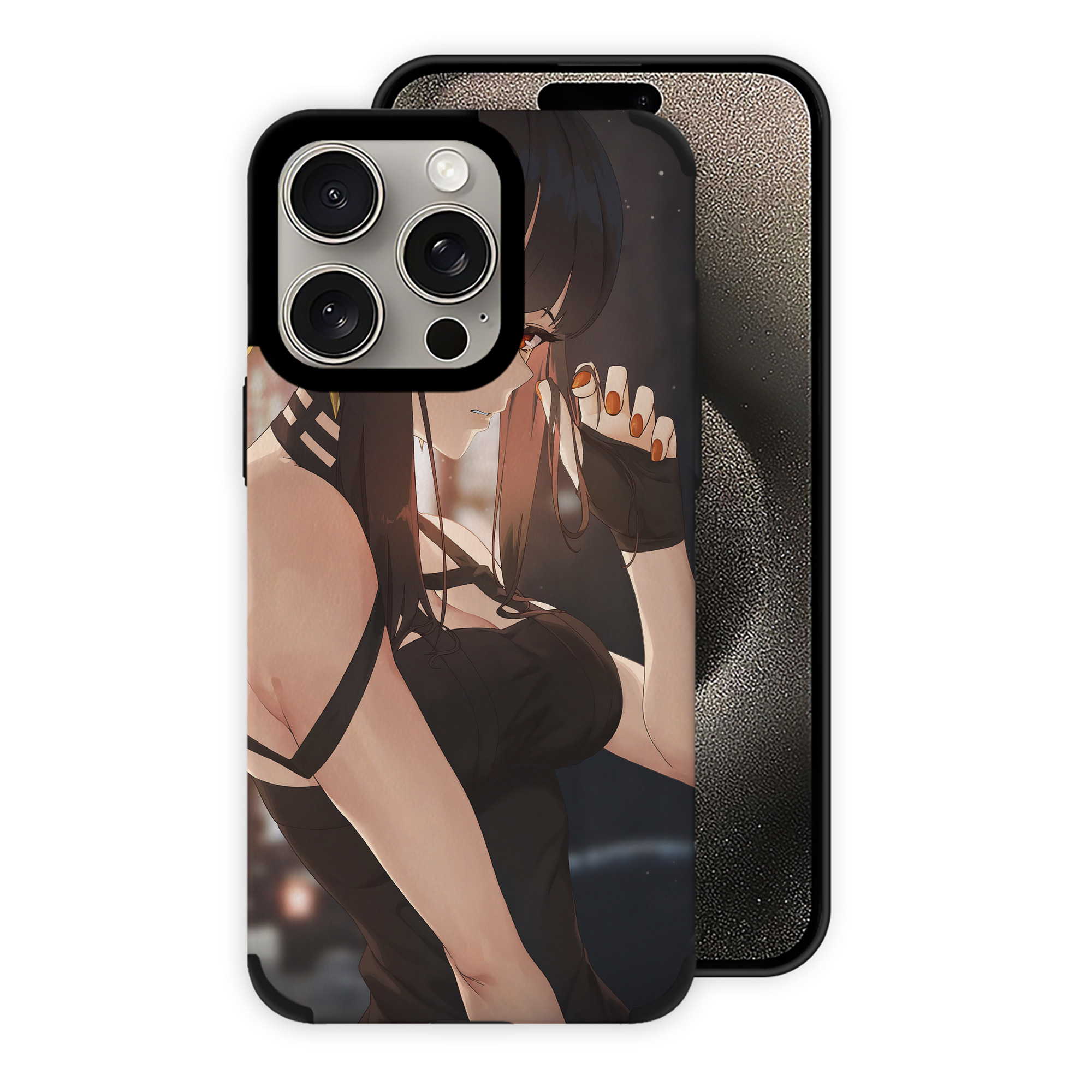（画像用） SPY×FAMILY间谍家家酒 【iPhone15ProMax対応】 PUレザー スマホケース 耐衝撃＆黄変防止