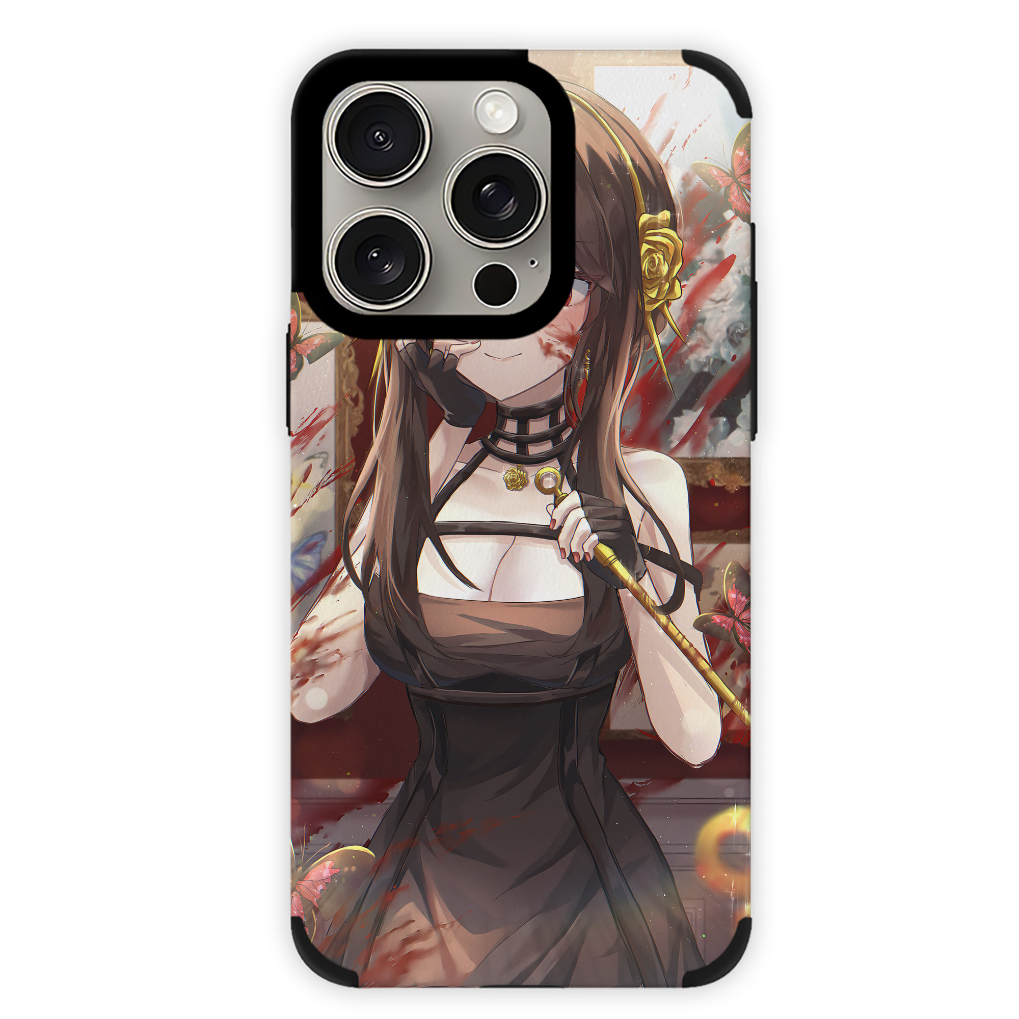 （画像用） SPY×FAMILY间谍家家酒 【iPhone15ProMax対応】 PUレザー スマホケース 耐衝撃＆黄変防止
