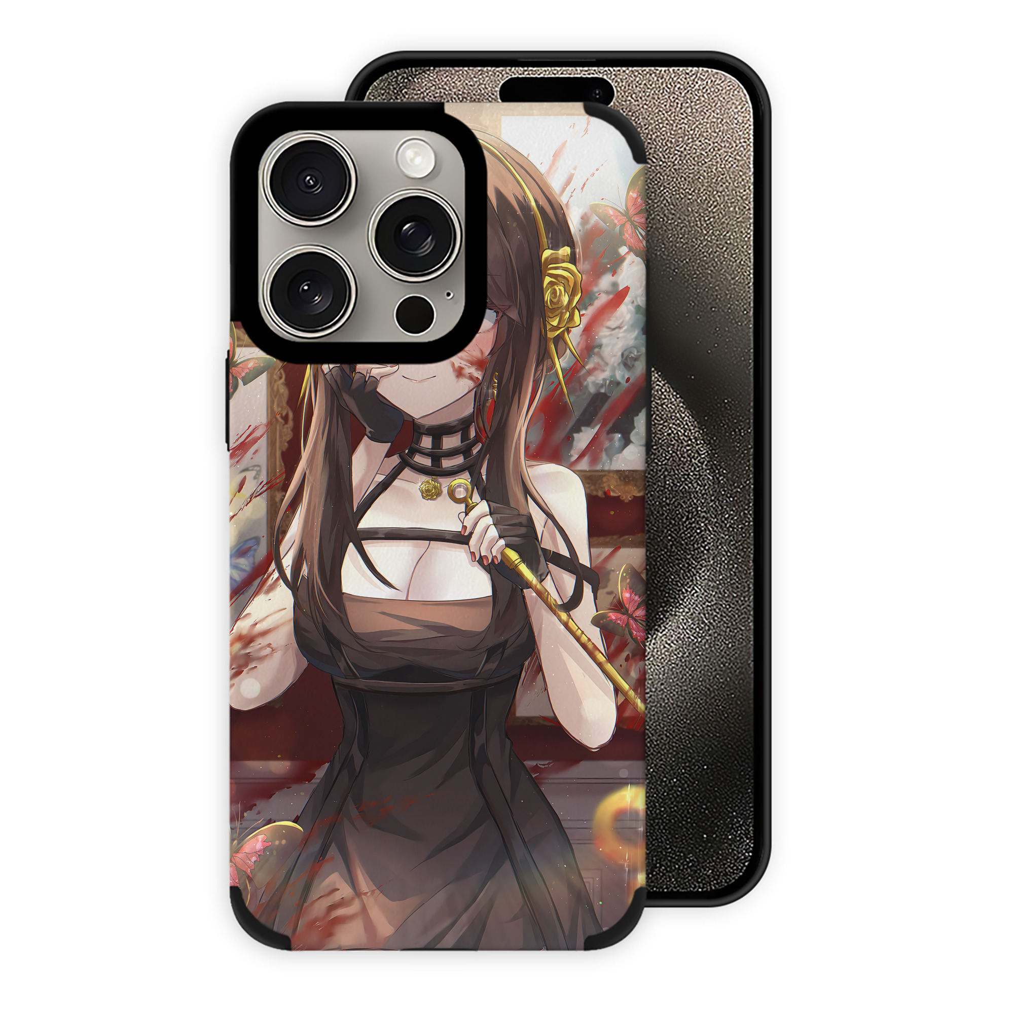 （画像用） SPY×FAMILY间谍家家酒 【iPhone15ProMax対応】 PUレザー スマホケース 耐衝撃＆黄変防止