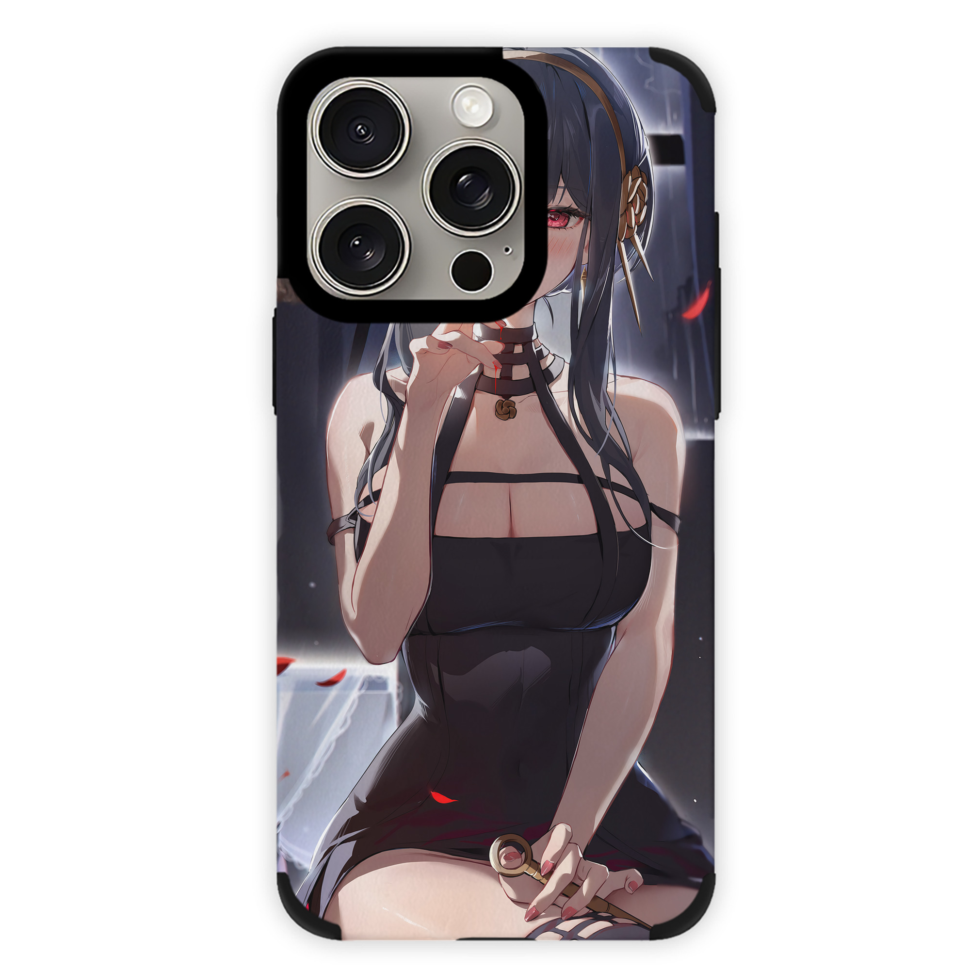 （画像用） SPY×FAMILY间谍家家酒 【iPhone15ProMax対応】 PUレザー スマホケース 耐衝撃＆黄変防止