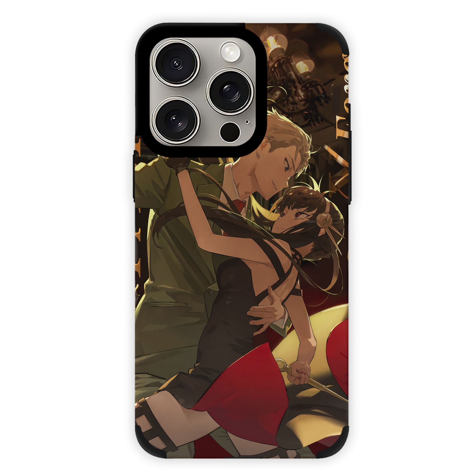 （画像用） SPY×FAMILY间谍家家酒 【iPhone15ProMax対応】 PUレザー スマホケース 耐衝撃＆黄変防止