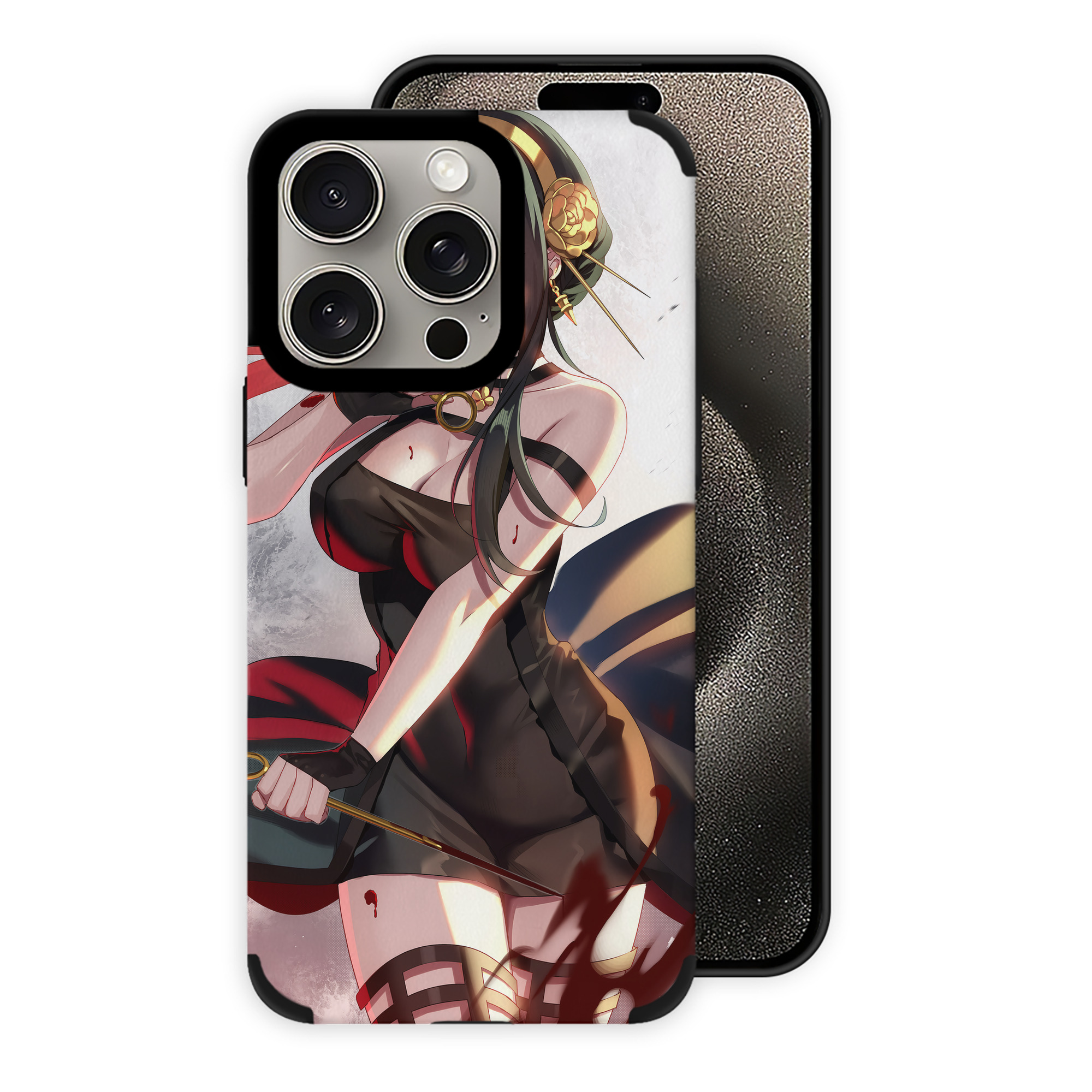 （画像用） SPY×FAMILY间谍家家酒 【iPhone15ProMax対応】 PUレザー スマホケース 耐衝撃＆黄変防止