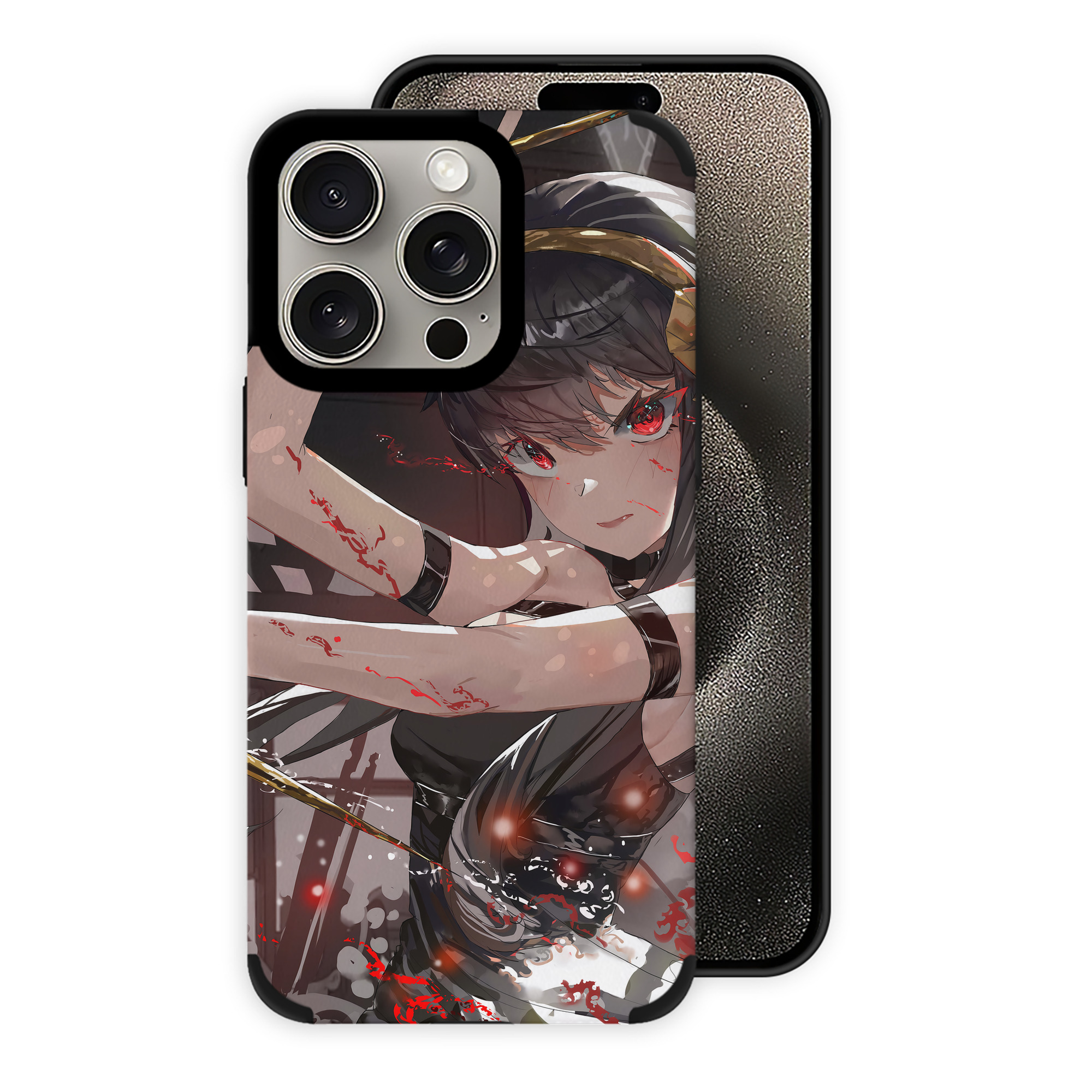 （画像用） SPY×FAMILY间谍家家酒 【iPhone15ProMax対応】 PUレザー スマホケース 耐衝撃＆黄変防止