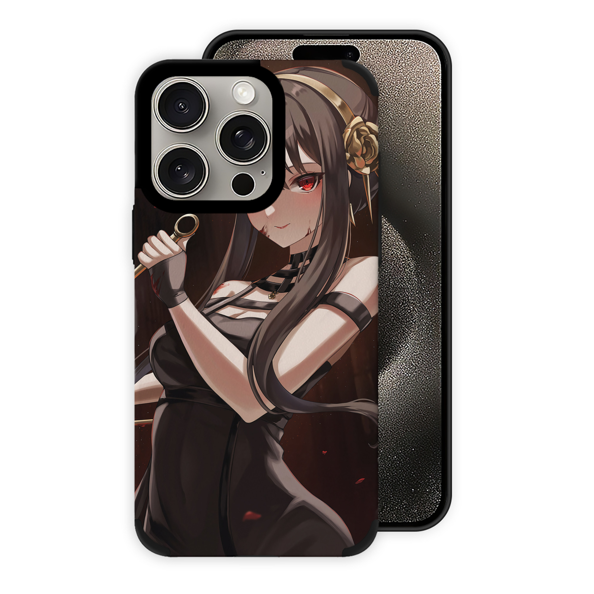 （画像用） SPY×FAMILY间谍家家酒 【iPhone15ProMax対応】 PUレザー スマホケース 耐衝撃＆黄変防止