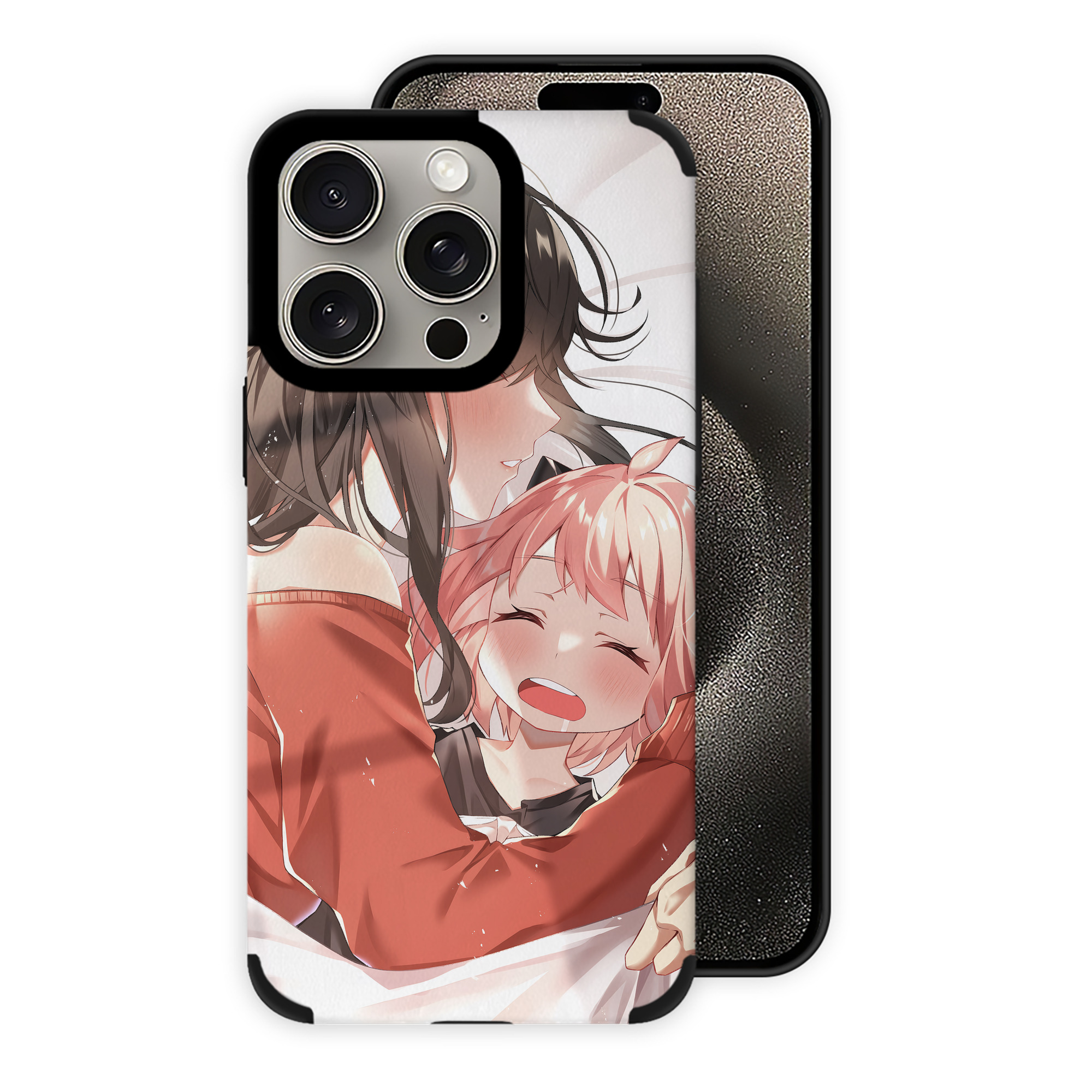 （画像用） SPY×FAMILY间谍家家酒 【iPhone15ProMax対応】 PUレザー スマホケース 耐衝撃＆黄変防止