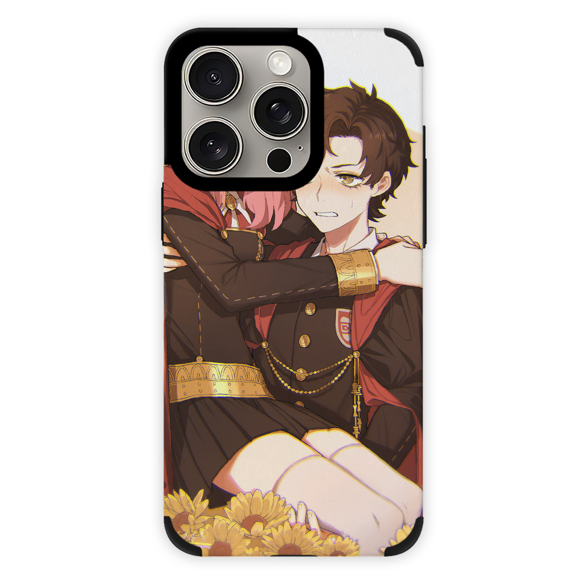 （画像用） SPY×FAMILY间谍家家酒 【iPhone15ProMax対応】 PUレザー スマホケース 耐衝撃＆黄変防止