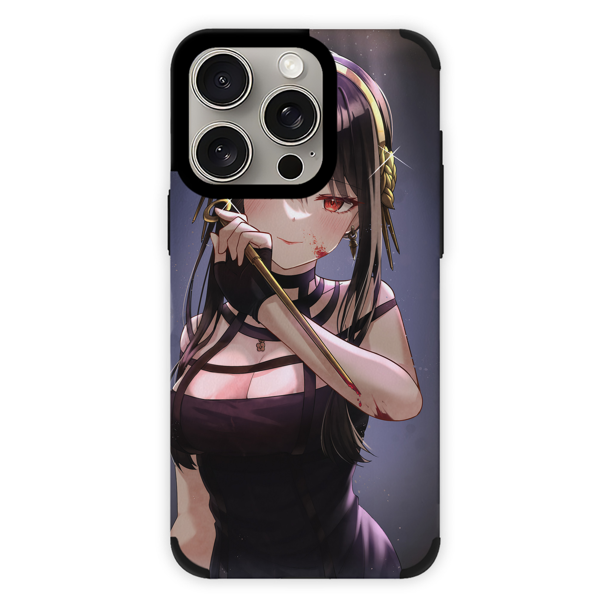 （画像用） SPY×FAMILY间谍家家酒 【iPhone15ProMax対応】 PUレザー スマホケース 耐衝撃＆黄変防止