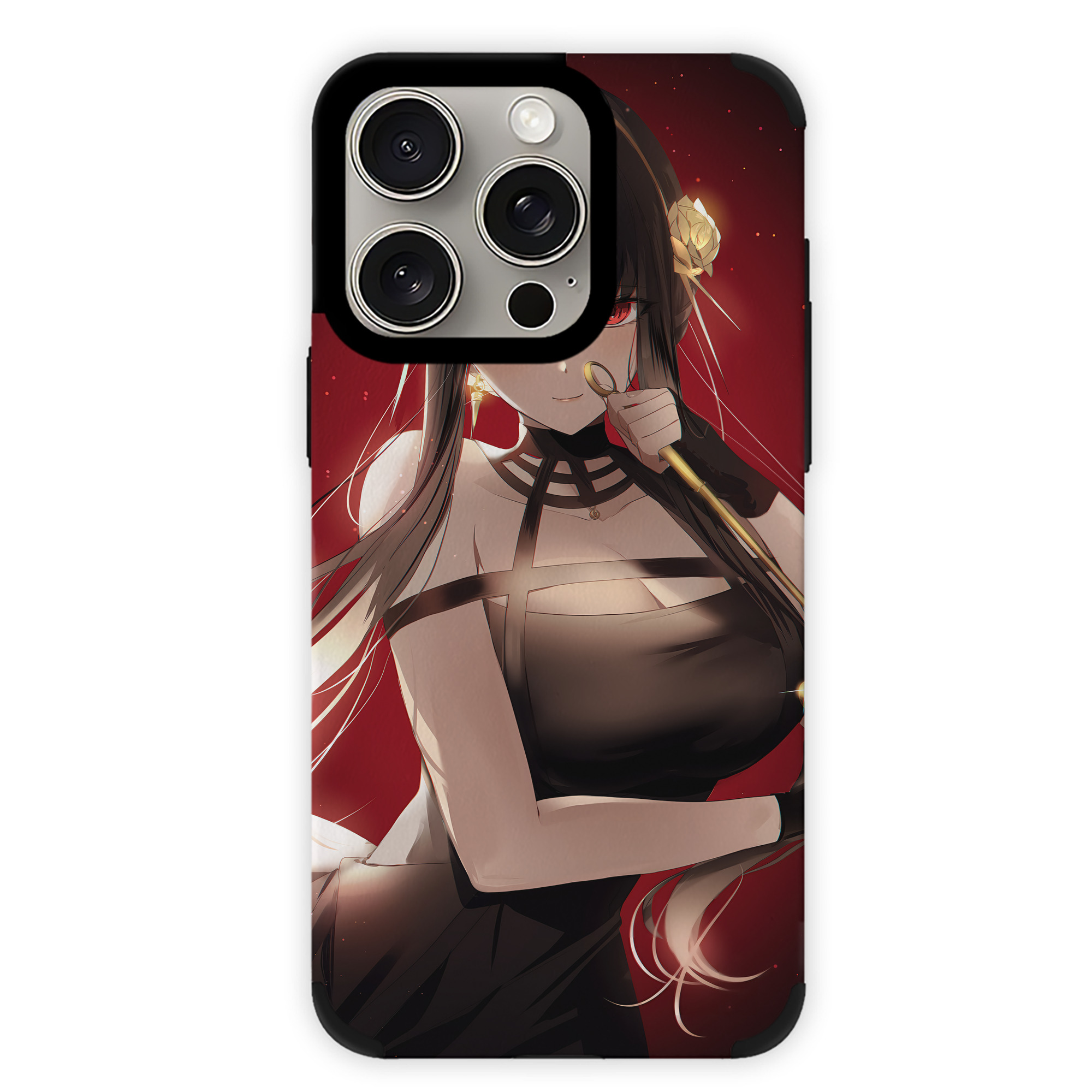 （画像用） SPY×FAMILY间谍家家酒 【iPhone15ProMax対応】 PUレザー スマホケース 耐衝撃＆黄変防止