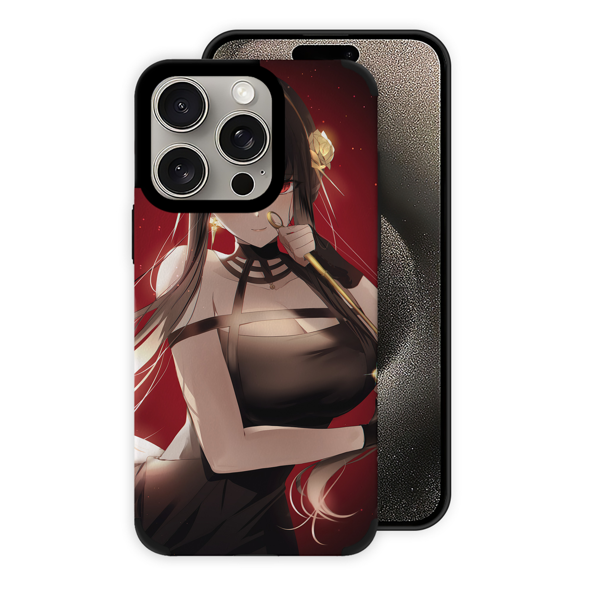 （画像用） SPY×FAMILY间谍家家酒 【iPhone15ProMax対応】 PUレザー スマホケース 耐衝撃＆黄変防止