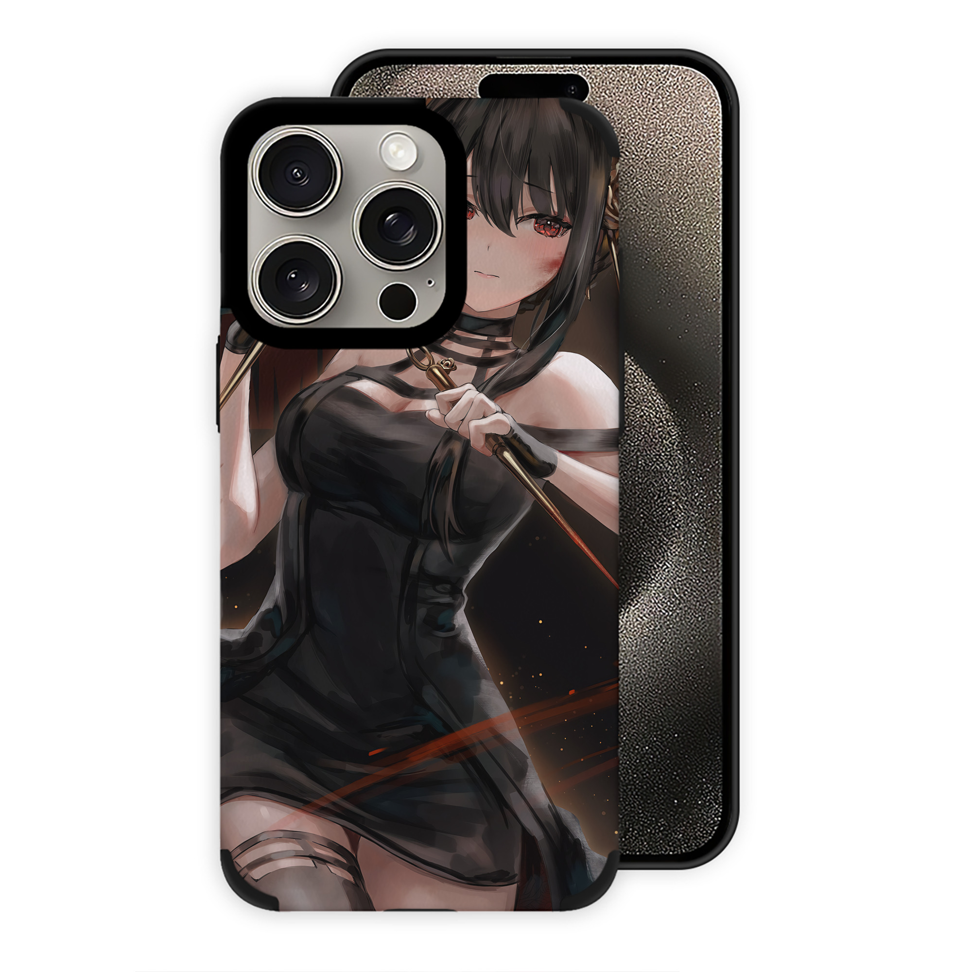 （画像用） SPY×FAMILY间谍家家酒 【iPhone15ProMax対応】 PUレザー スマホケース 耐衝撃＆黄変防止
