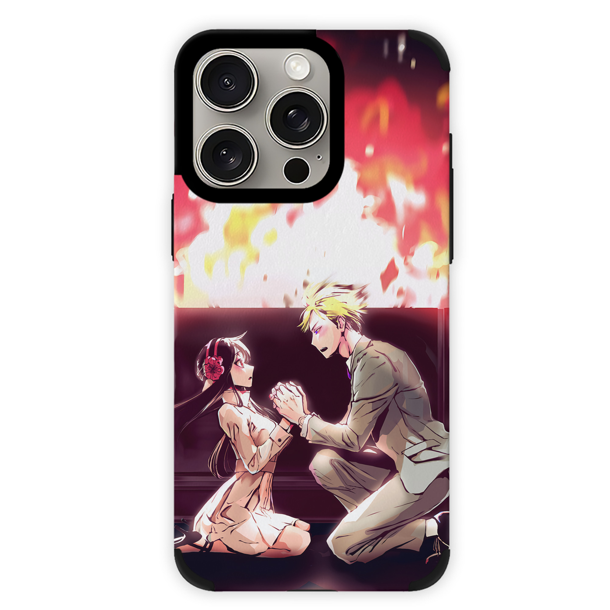 （画像用） SPY×FAMILY间谍家家酒 【iPhone15ProMax対応】 PUレザー スマホケース 耐衝撃＆黄変防止
