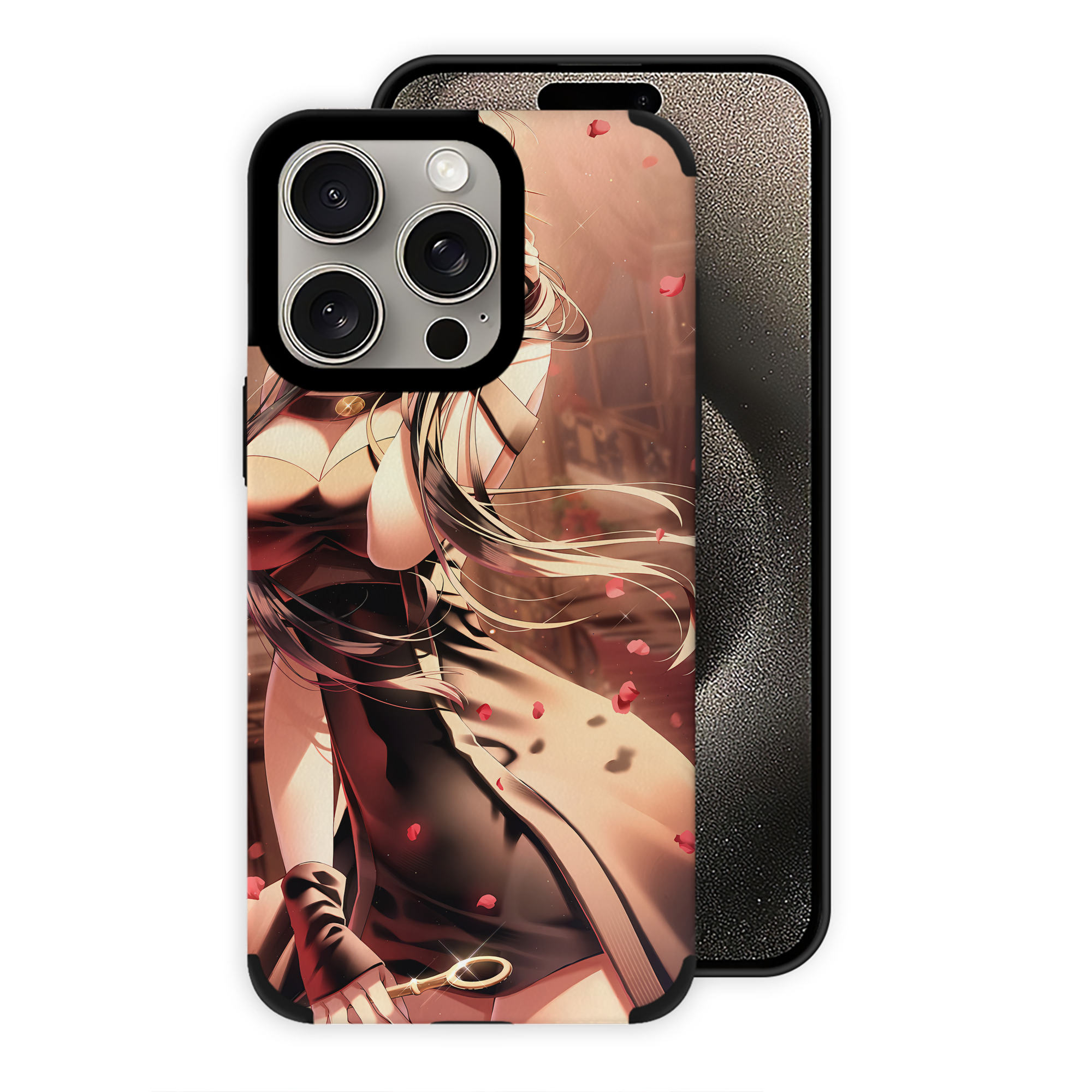 （画像用） SPY×FAMILY间谍家家酒 【iPhone15ProMax対応】 PUレザー スマホケース 耐衝撃＆黄変防止