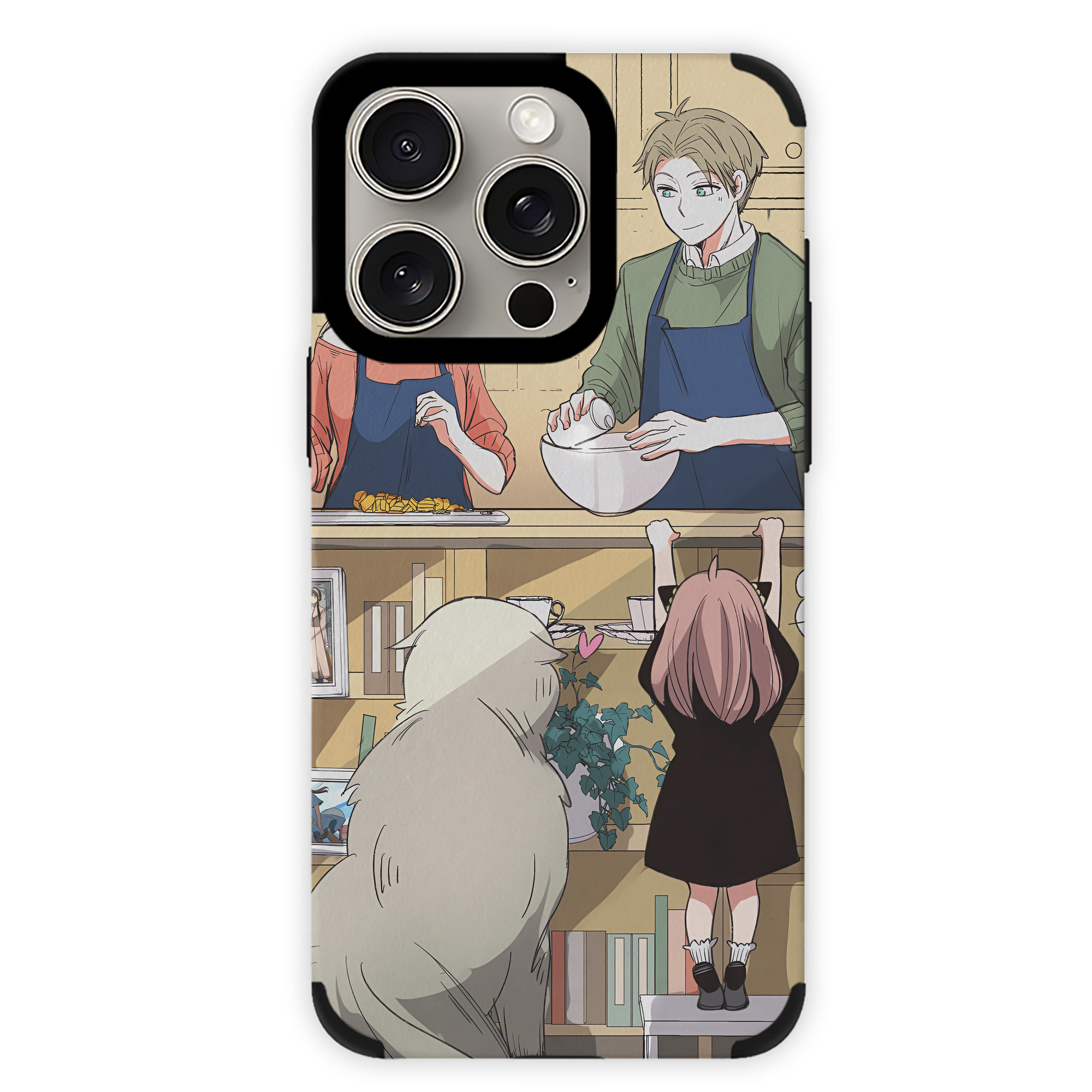 （画像用） SPY×FAMILY间谍家家酒 【iPhone15ProMax対応】 PUレザー スマホケース 耐衝撃＆黄変防止