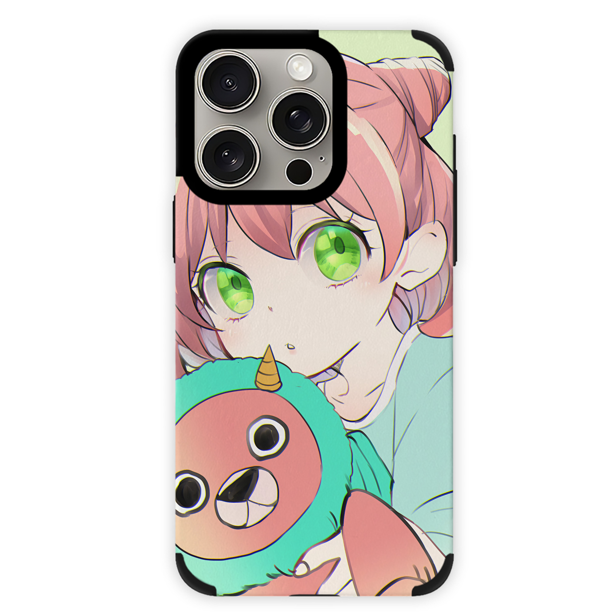 （画像用） SPY×FAMILY间谍家家酒 【iPhone15ProMax対応】 PUレザー スマホケース 耐衝撃＆黄変防止