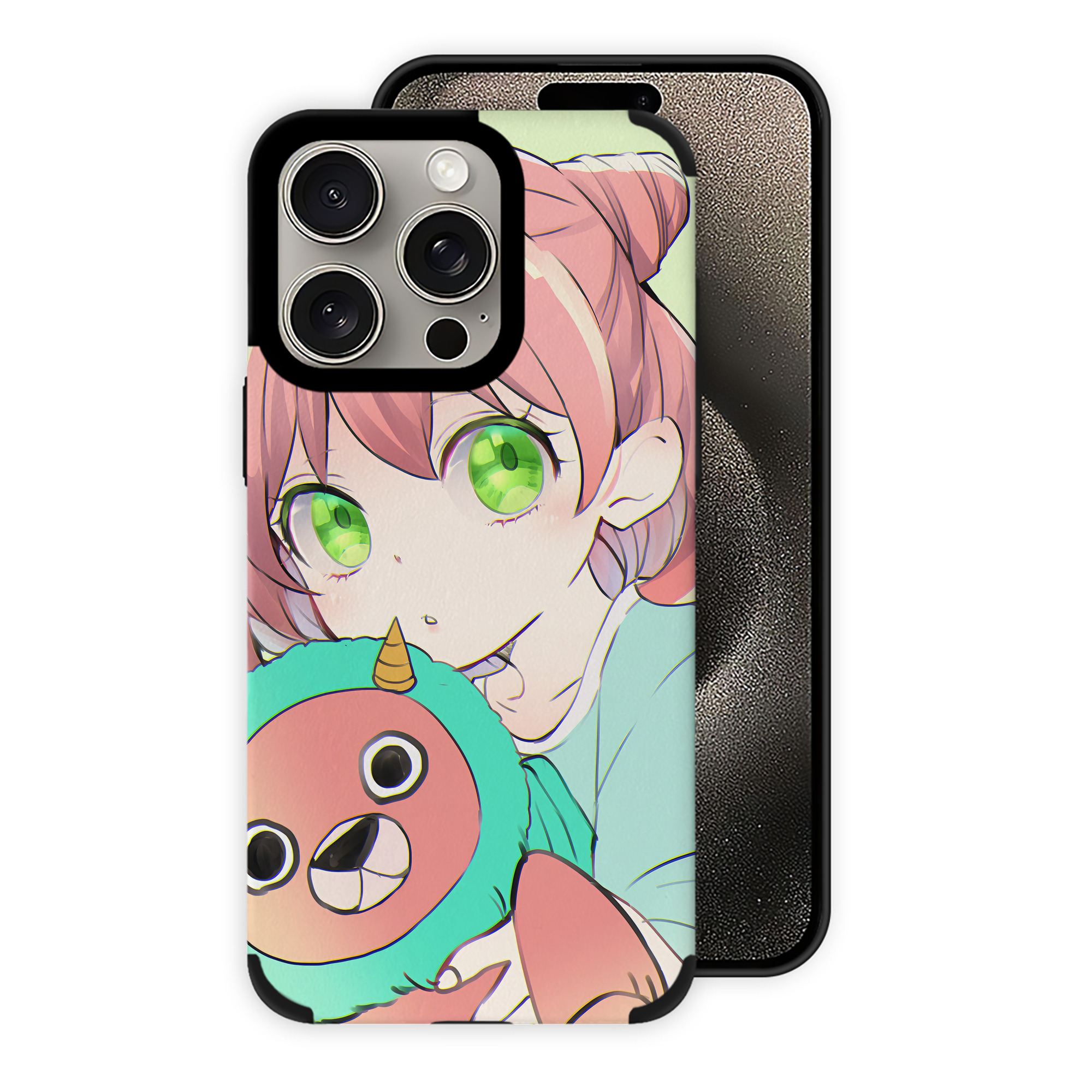 （画像用） SPY×FAMILY间谍家家酒 【iPhone15ProMax対応】 PUレザー スマホケース 耐衝撃＆黄変防止