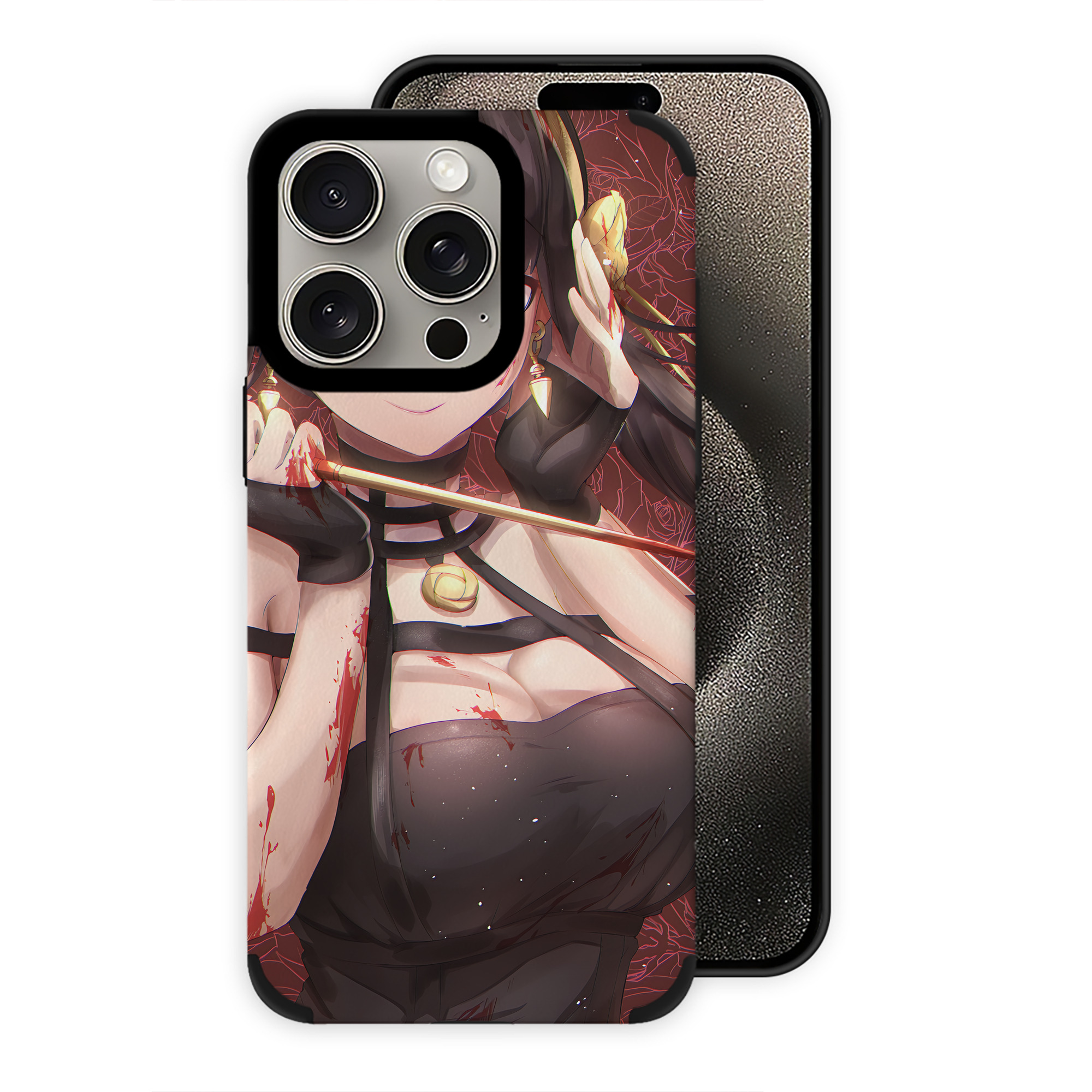 （画像用） SPY×FAMILY间谍家家酒 【iPhone15ProMax対応】 PUレザー スマホケース 耐衝撃＆黄変防止