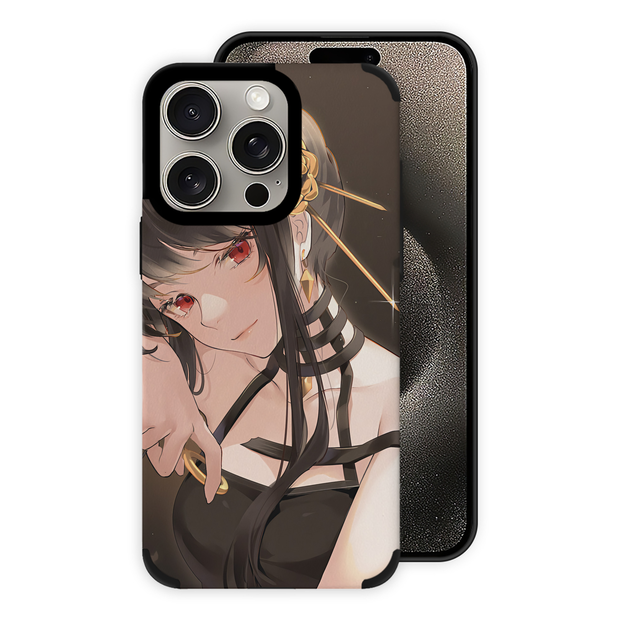 （画像用） SPY×FAMILY间谍家家酒 【iPhone15ProMax対応】 PUレザー スマホケース 耐衝撃＆黄変防止