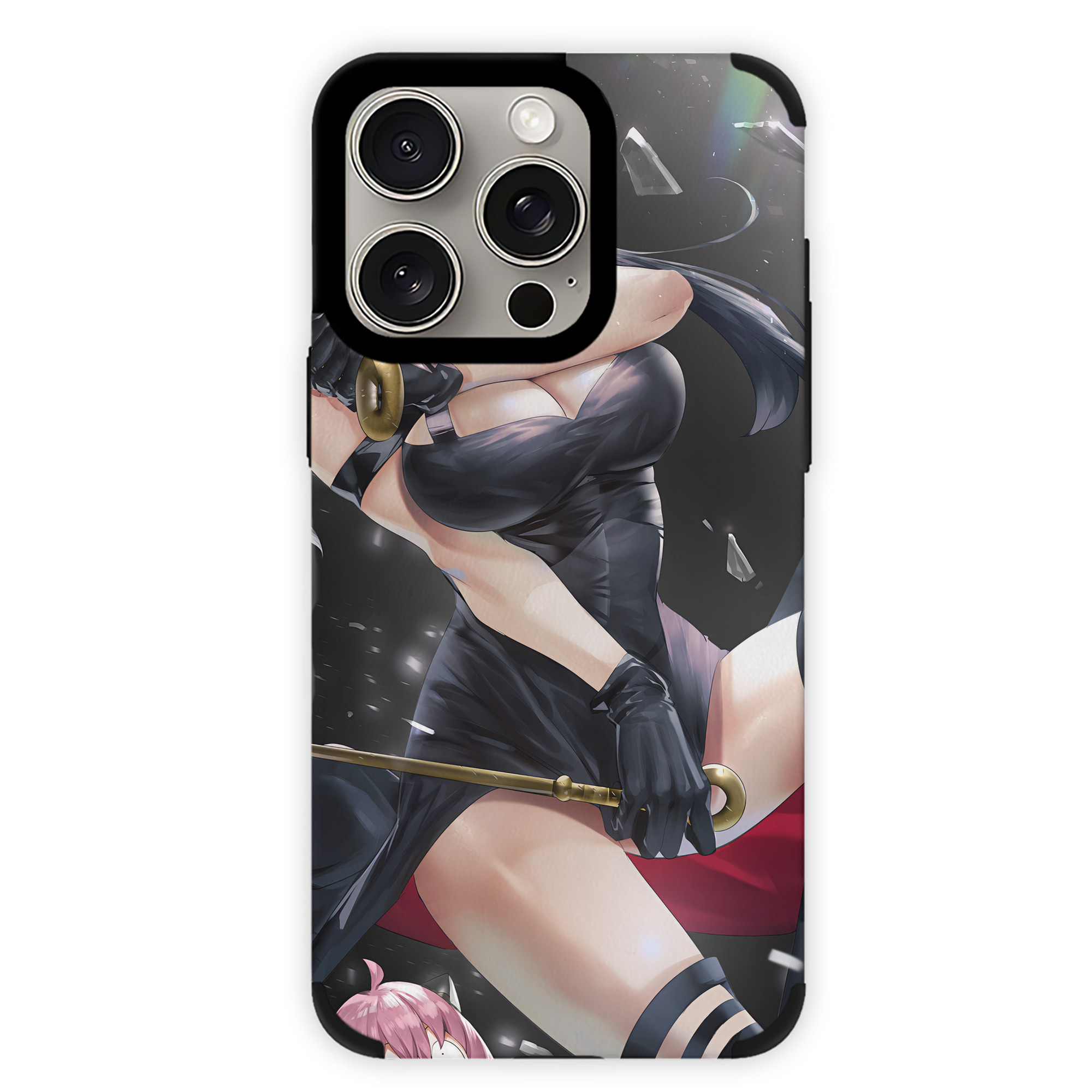 （画像用） SPY×FAMILY间谍家家酒 【iPhone15ProMax対応】 PUレザー スマホケース 耐衝撃＆黄変防止