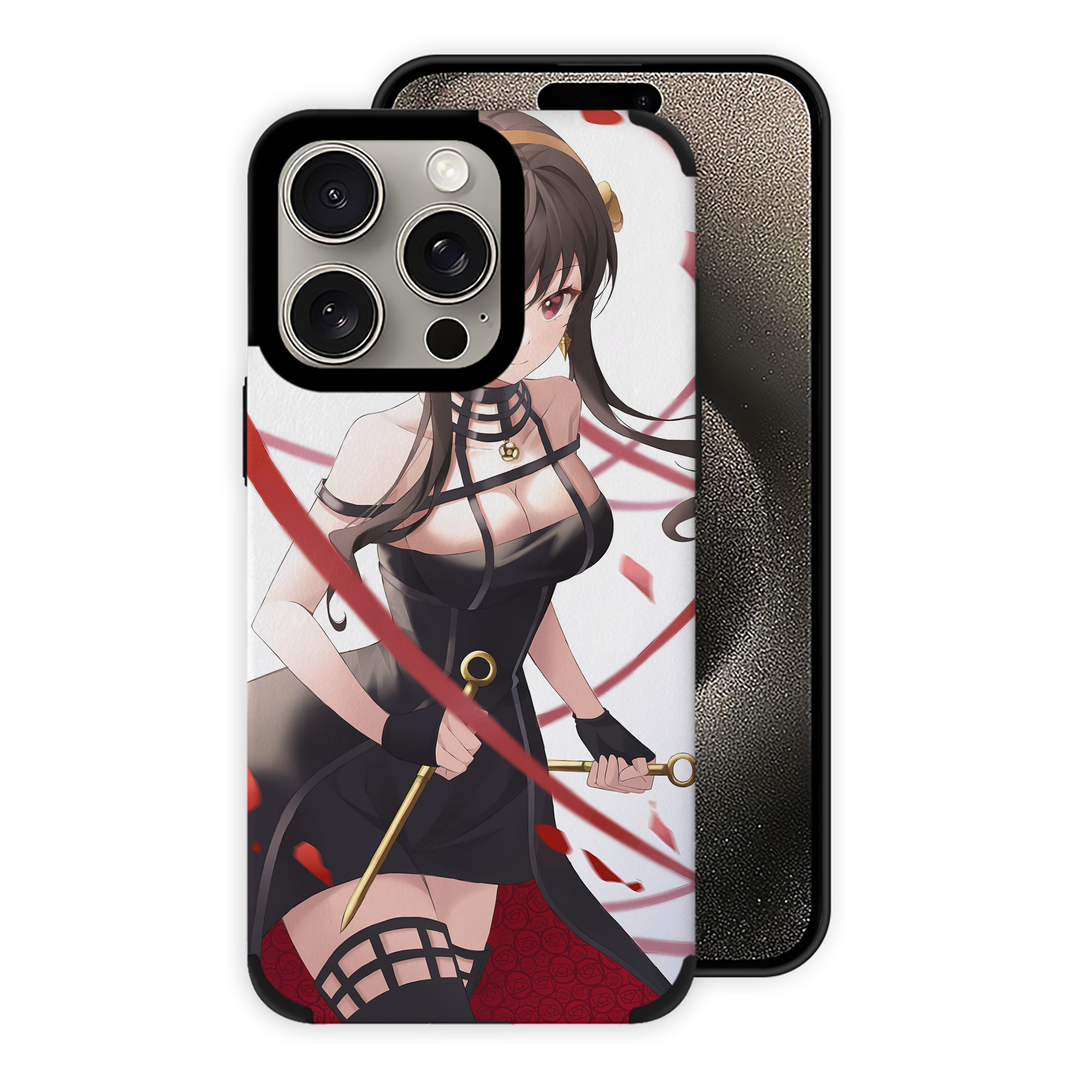 （画像用） SPY×FAMILY间谍家家酒 【iPhone15ProMax対応】 PUレザー スマホケース 耐衝撃＆黄変防止
