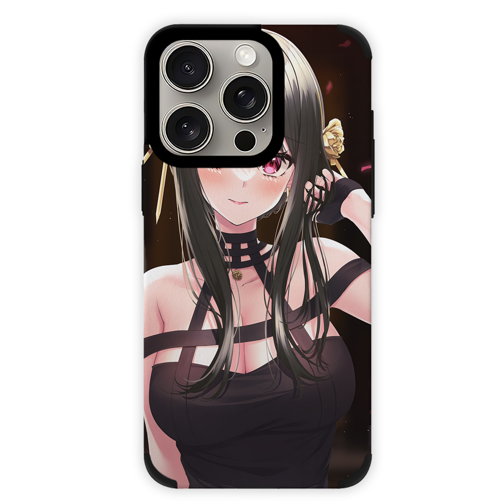 （画像用） SPY×FAMILY间谍家家酒 【iPhone15ProMax対応】 PUレザー スマホケース 耐衝撃＆黄変防止