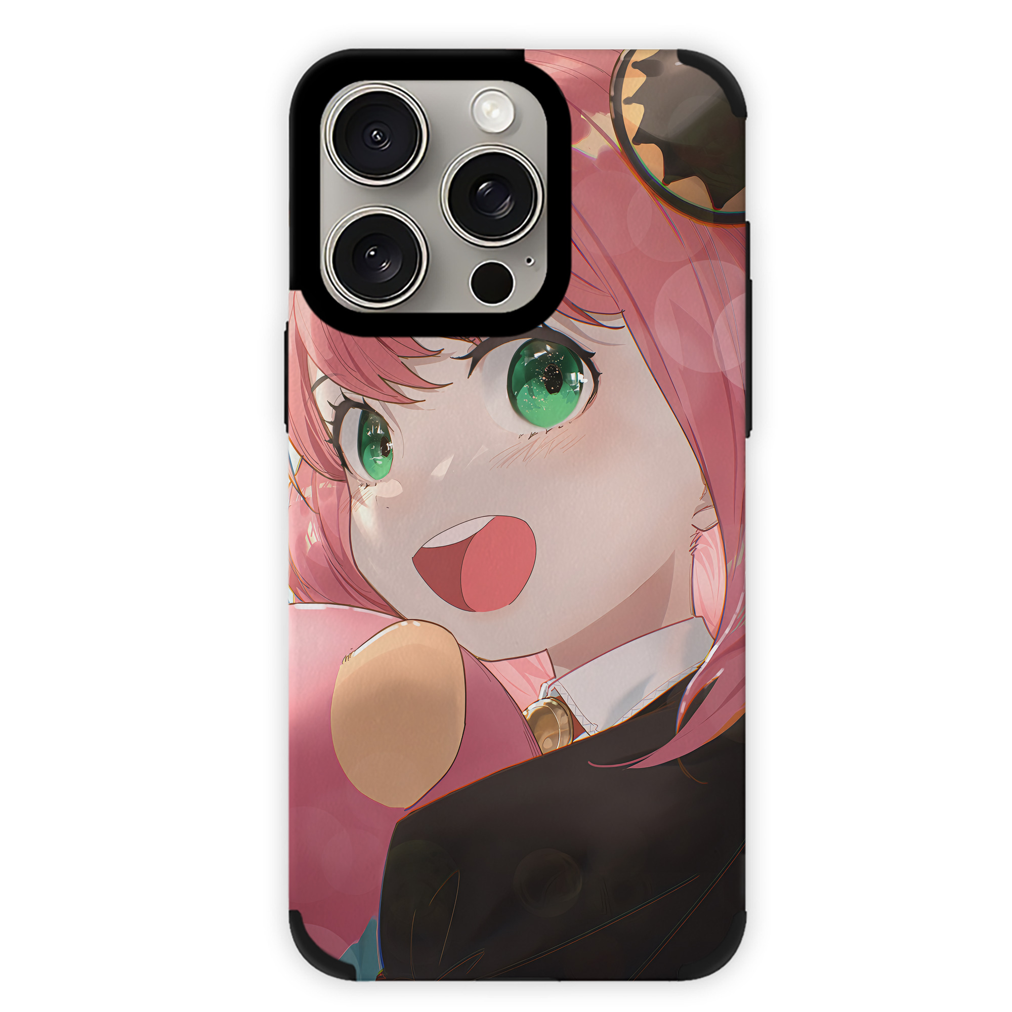 （画像用） SPY×FAMILY间谍家家酒 【iPhone15ProMax対応】 PUレザー スマホケース 耐衝撃＆黄変防止