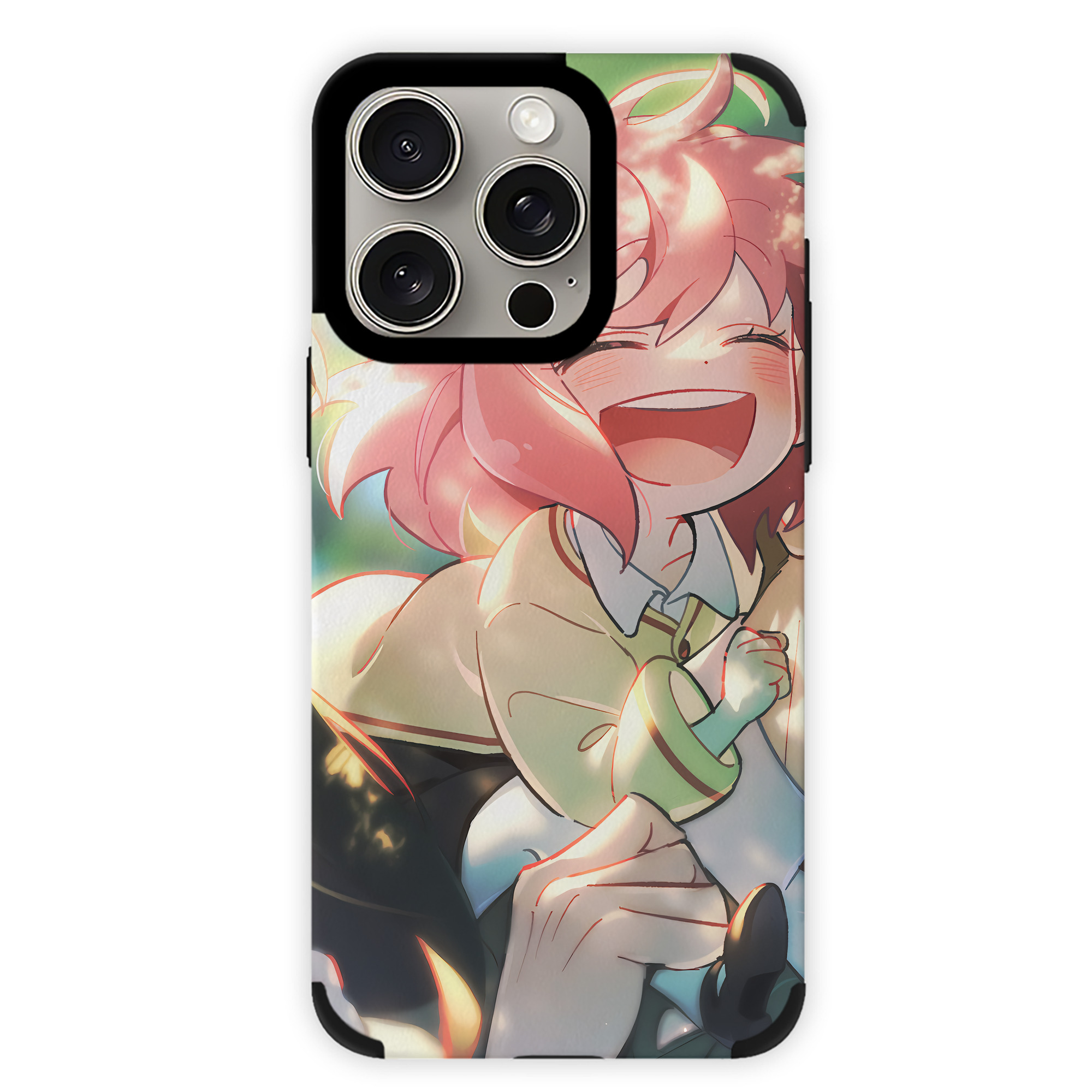 （画像用） SPY×FAMILY间谍家家酒 【iPhone15ProMax対応】 PUレザー スマホケース 耐衝撃＆黄変防止