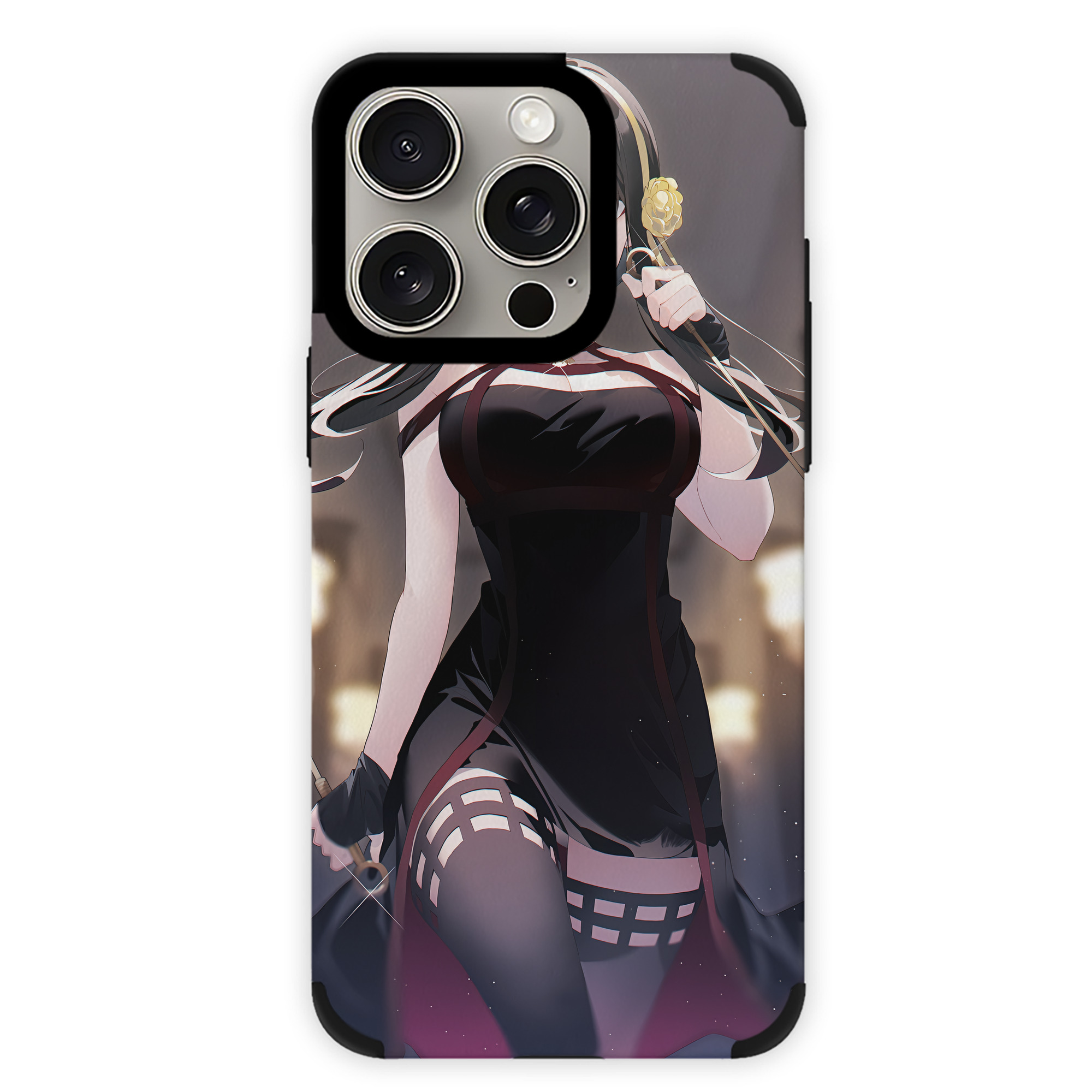 （画像用） SPY×FAMILY间谍家家酒 【iPhone15ProMax対応】 PUレザー スマホケース 耐衝撃＆黄変防止