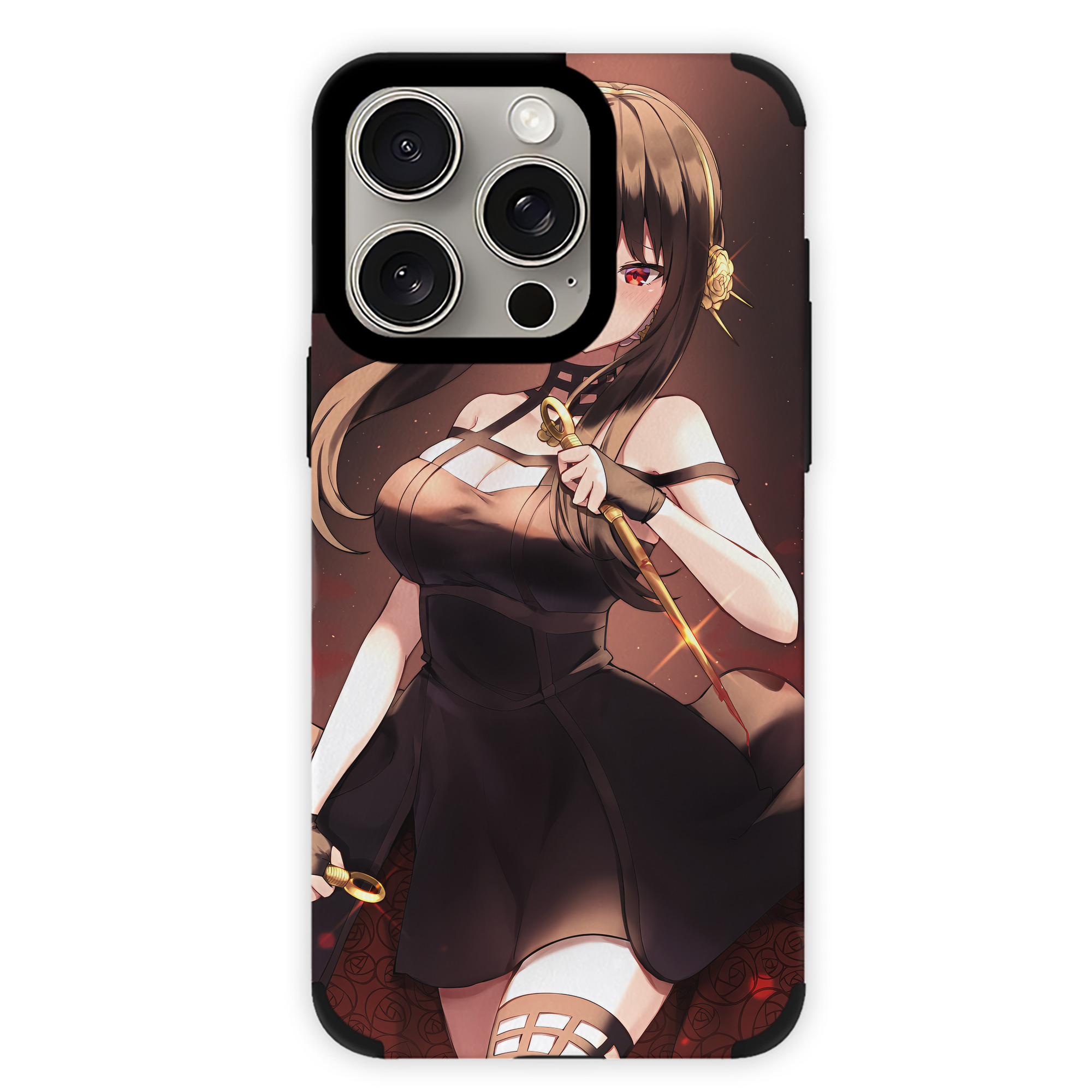 （画像用） SPY×FAMILY间谍家家酒 【iPhone15ProMax対応】 PUレザー スマホケース 耐衝撃＆黄変防止
