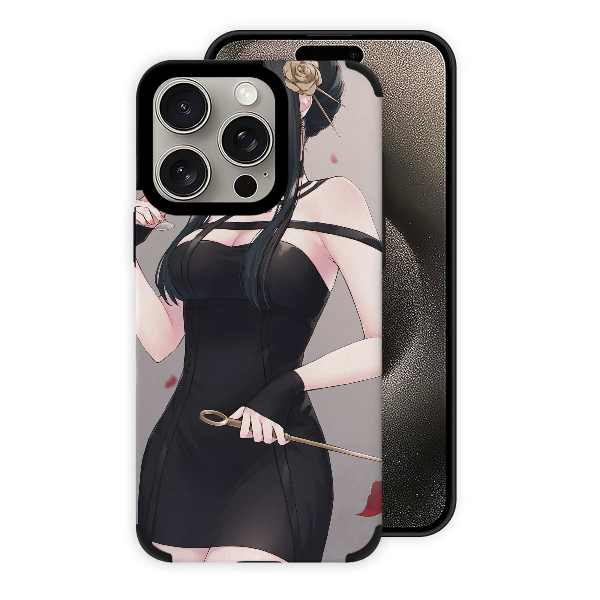 （画像用） SPY×FAMILY间谍家家酒 【iPhone15ProMax対応】 PUレザー スマホケース 耐衝撃＆黄変防止