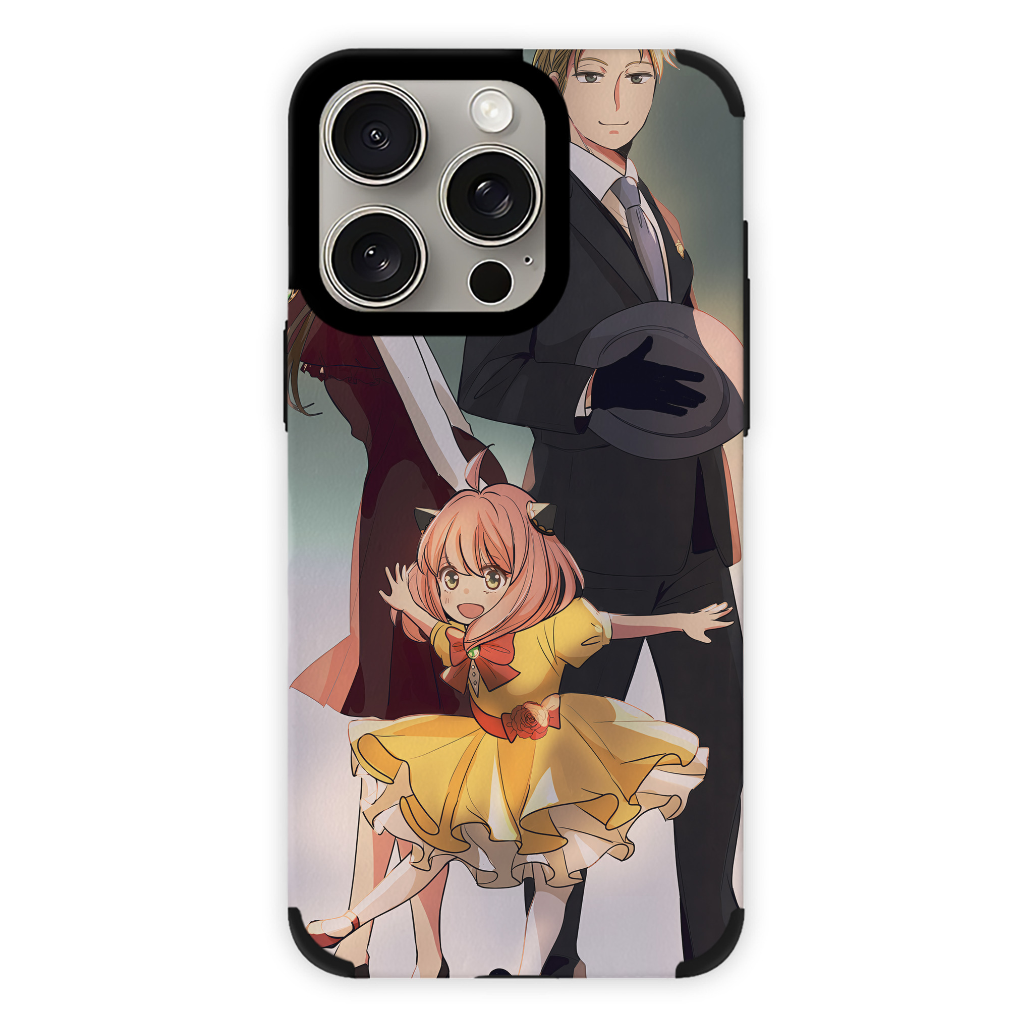 （画像用） SPY×FAMILY间谍家家酒 【iPhone15ProMax対応】 PUレザー スマホケース 耐衝撃＆黄変防止