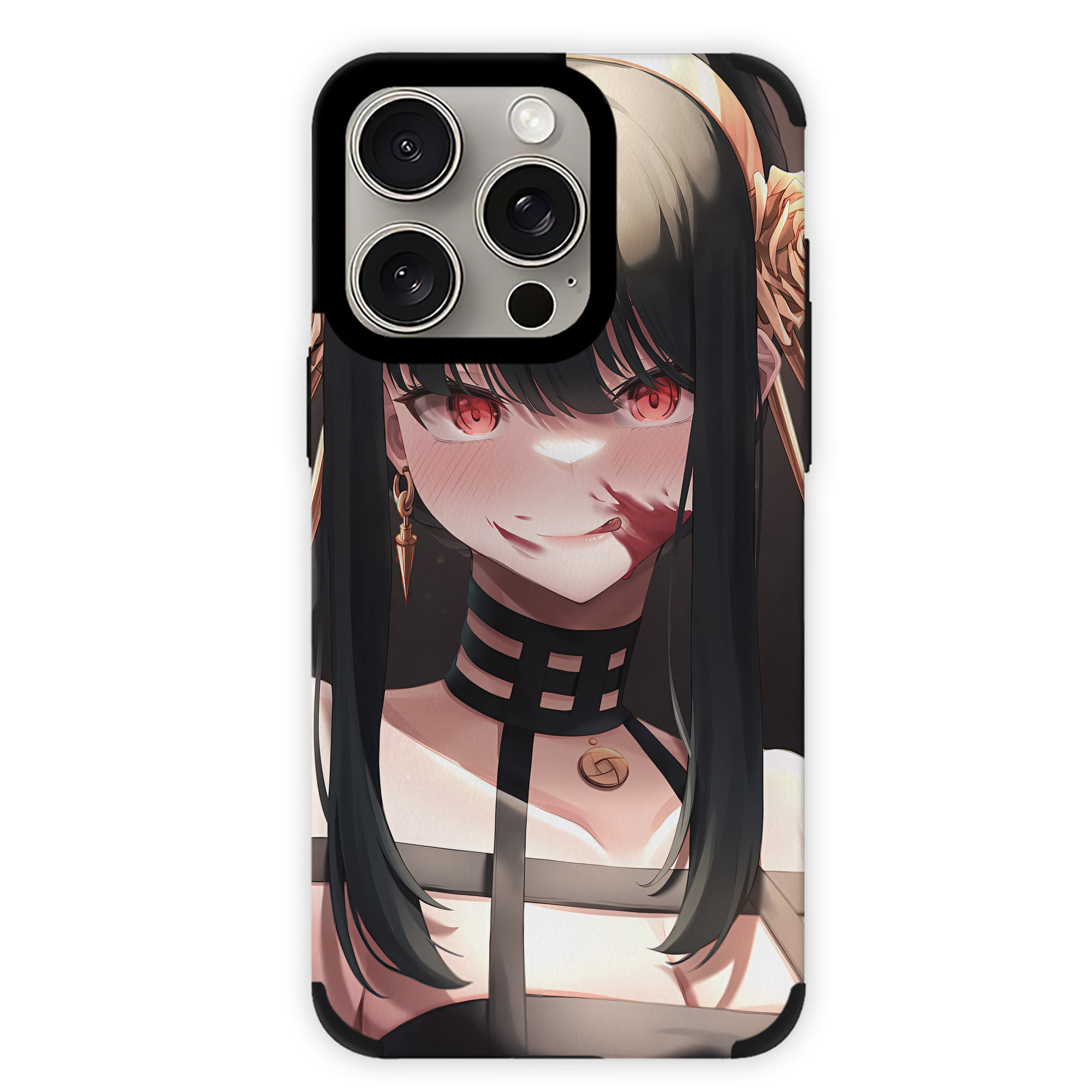 （画像用） SPY×FAMILY间谍家家酒 【iPhone15ProMax対応】 PUレザー スマホケース 耐衝撃＆黄変防止