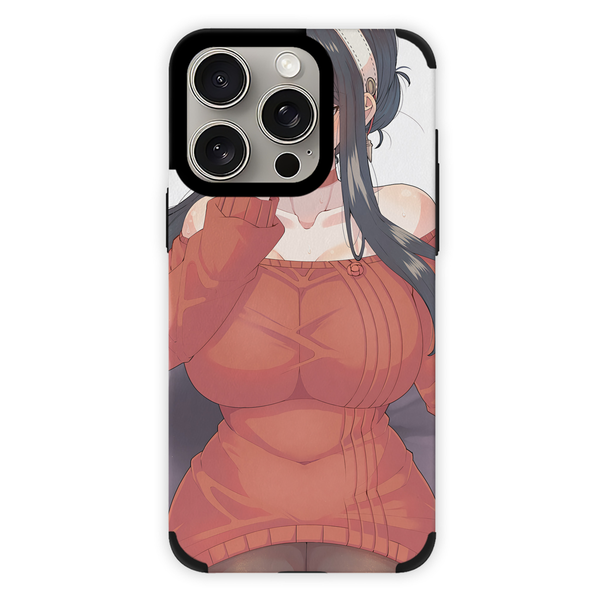 （画像用） SPY×FAMILY间谍家家酒 【iPhone15ProMax対応】 PUレザー スマホケース 耐衝撃＆黄変防止