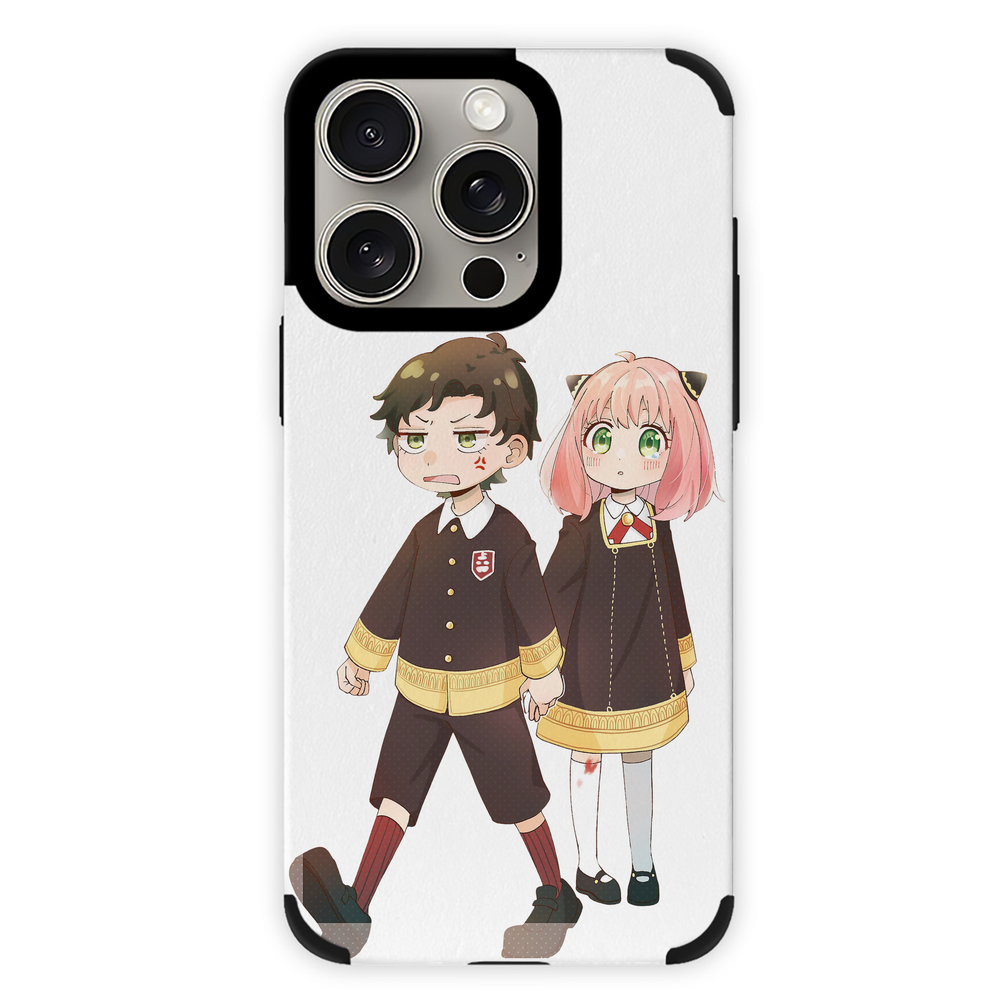 （画像用） SPY×FAMILY间谍家家酒 【iPhone15ProMax対応】 PUレザー スマホケース 耐衝撃＆黄変防止