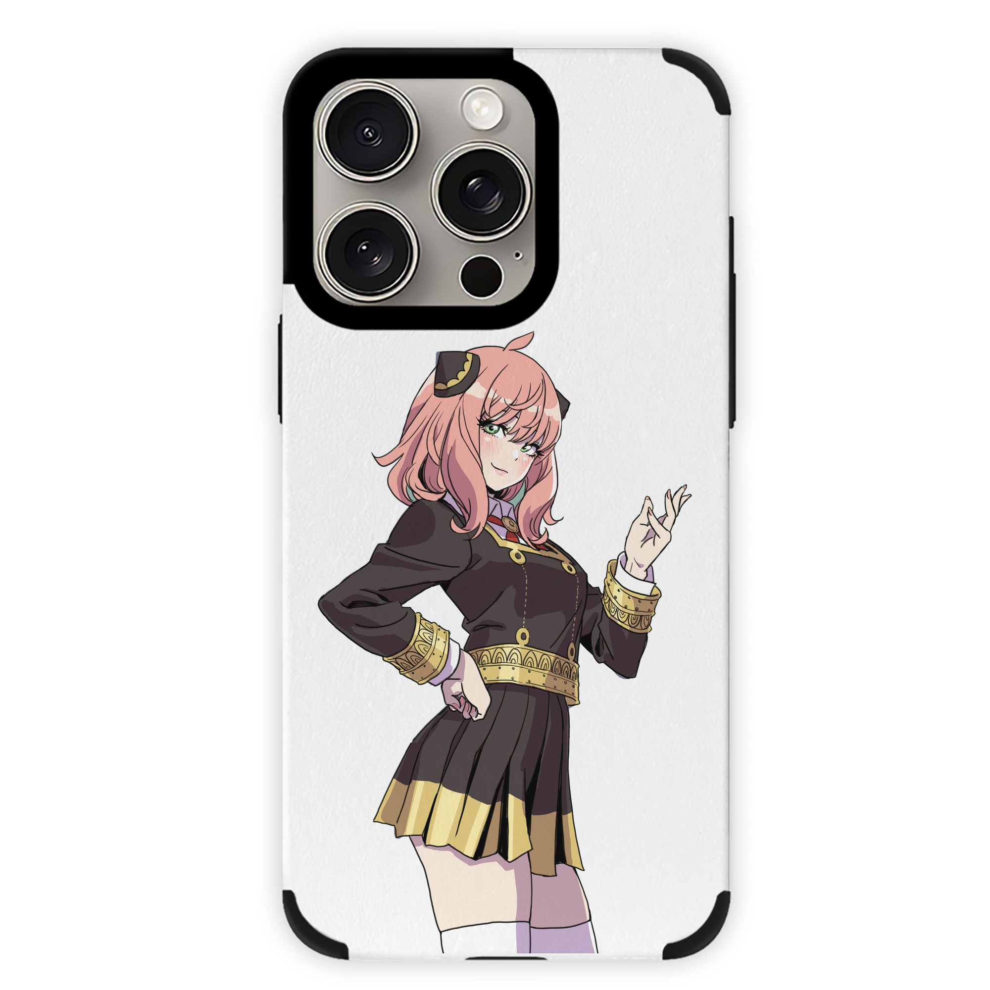 （画像用） SPY×FAMILY间谍家家酒 【iPhone15ProMax対応】 PUレザー スマホケース 耐衝撃＆黄変防止