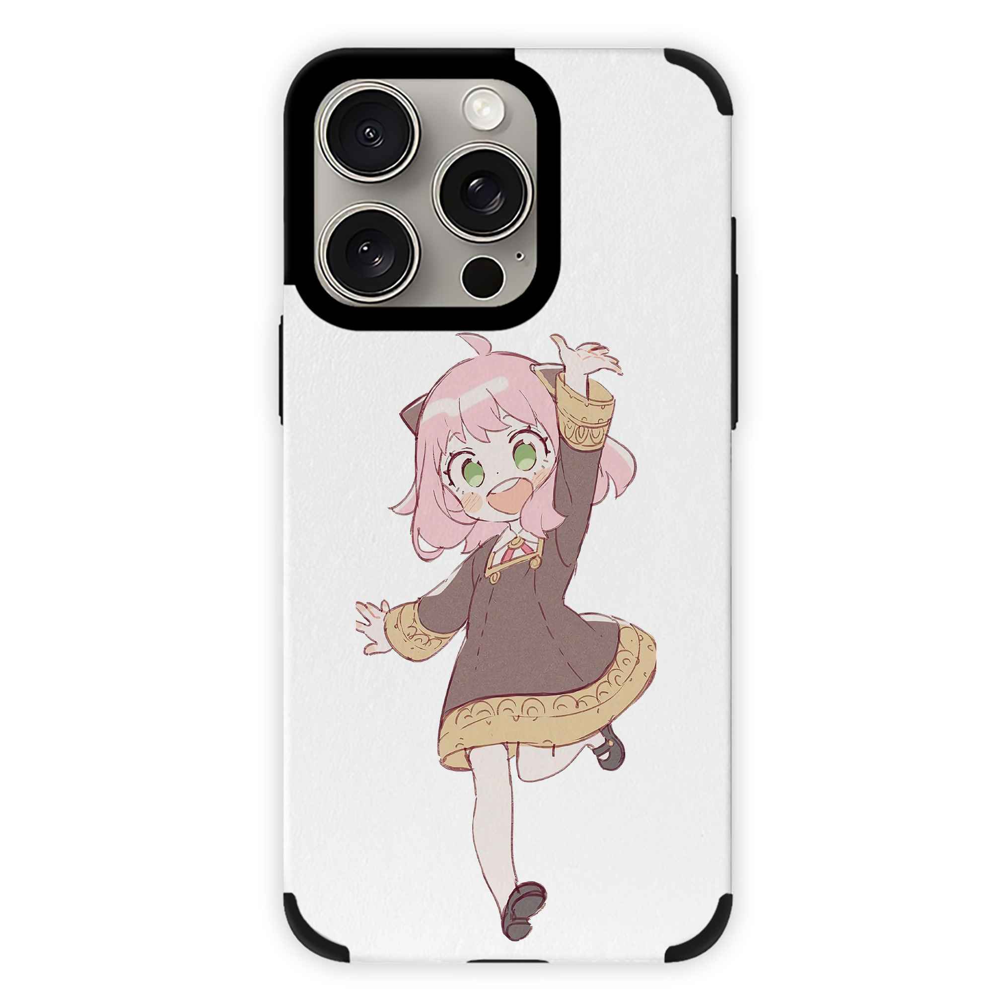 （画像用） SPY×FAMILY间谍家家酒 【iPhone15ProMax対応】 PUレザー スマホケース 耐衝撃＆黄変防止