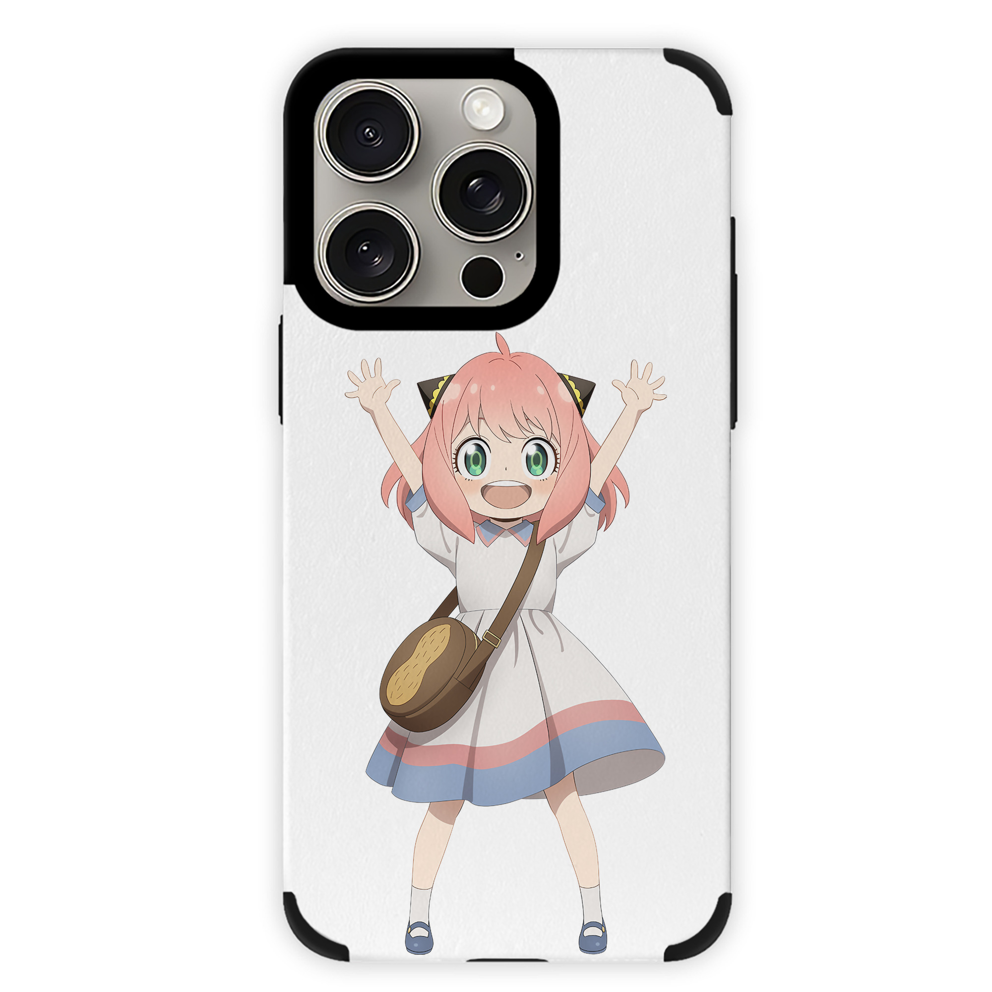 （画像用） SPY×FAMILY间谍家家酒 【iPhone15ProMax対応】 PUレザー スマホケース 耐衝撃＆黄変防止