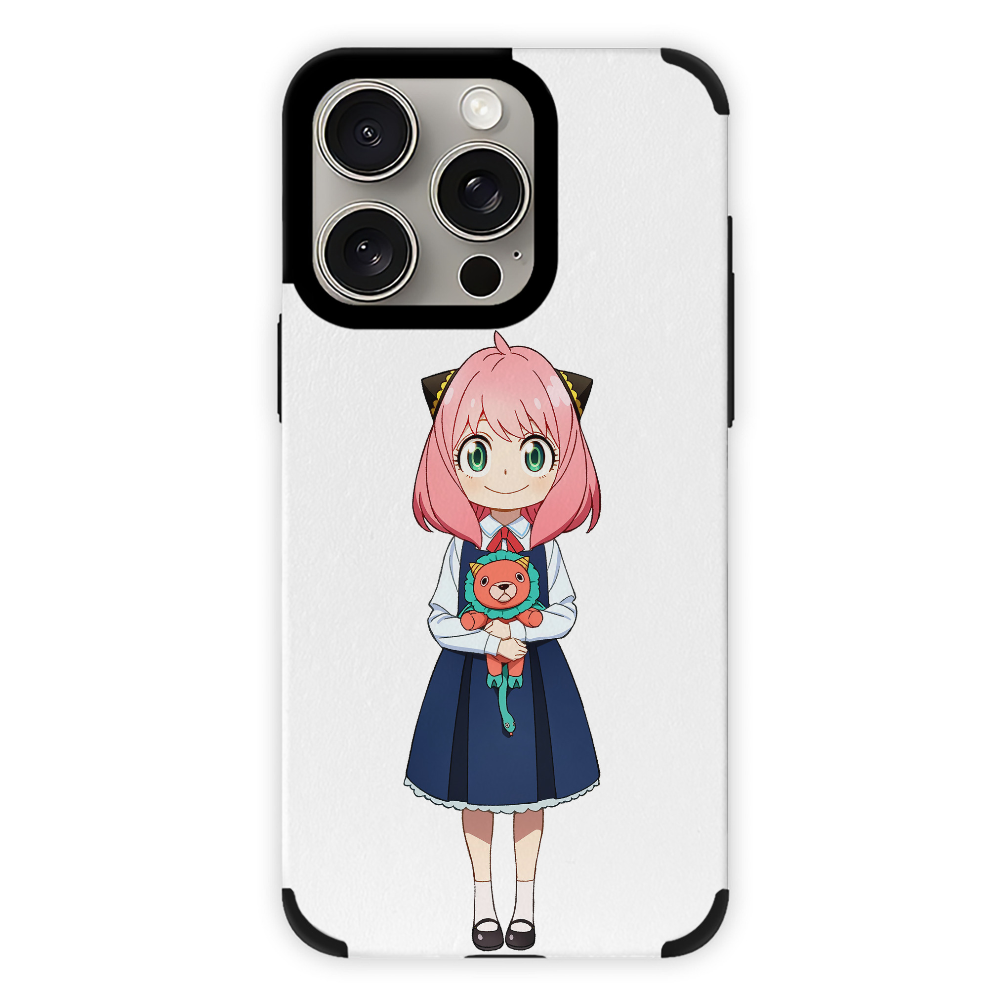 （画像用） SPY×FAMILY间谍家家酒 【iPhone15ProMax対応】 PUレザー スマホケース 耐衝撃＆黄変防止