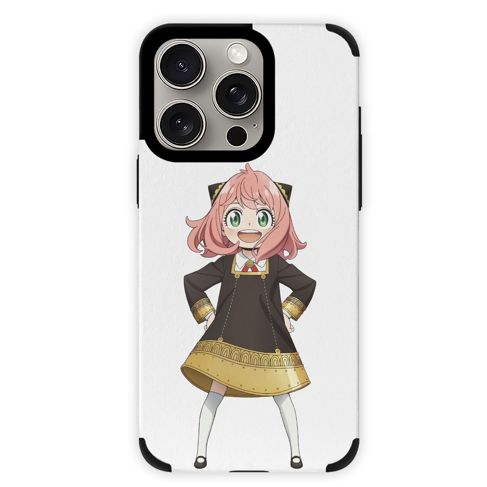 （画像用） SPY×FAMILY间谍家家酒 【iPhone15ProMax対応】 PUレザー スマホケース 耐衝撃＆黄変防止