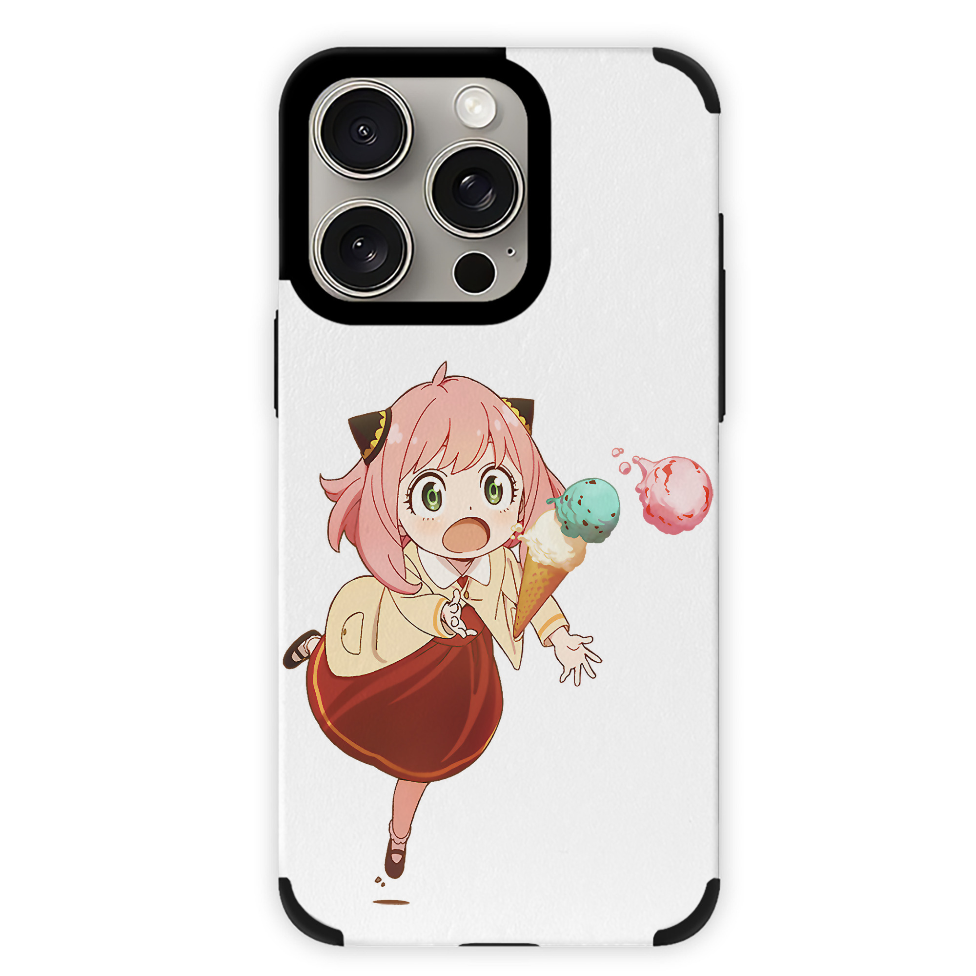 （画像用） SPY×FAMILY间谍家家酒 【iPhone15ProMax対応】 PUレザー スマホケース 耐衝撃＆黄変防止