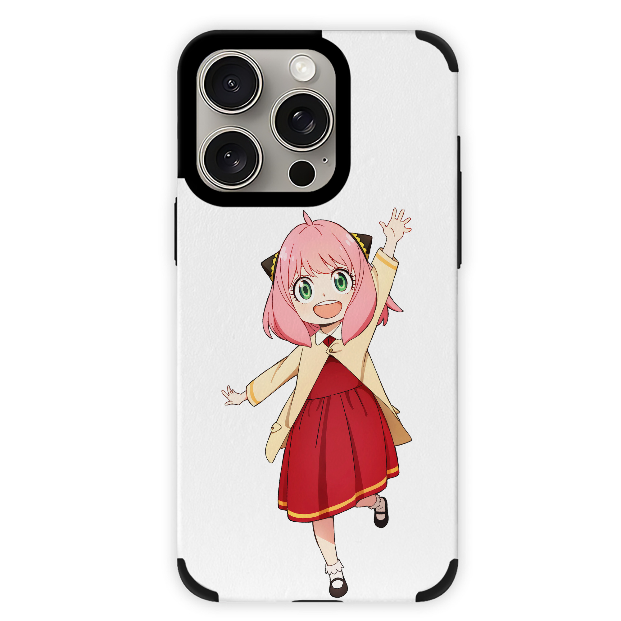 （画像用） SPY×FAMILY间谍家家酒 【iPhone15ProMax対応】 PUレザー スマホケース 耐衝撃＆黄変防止
