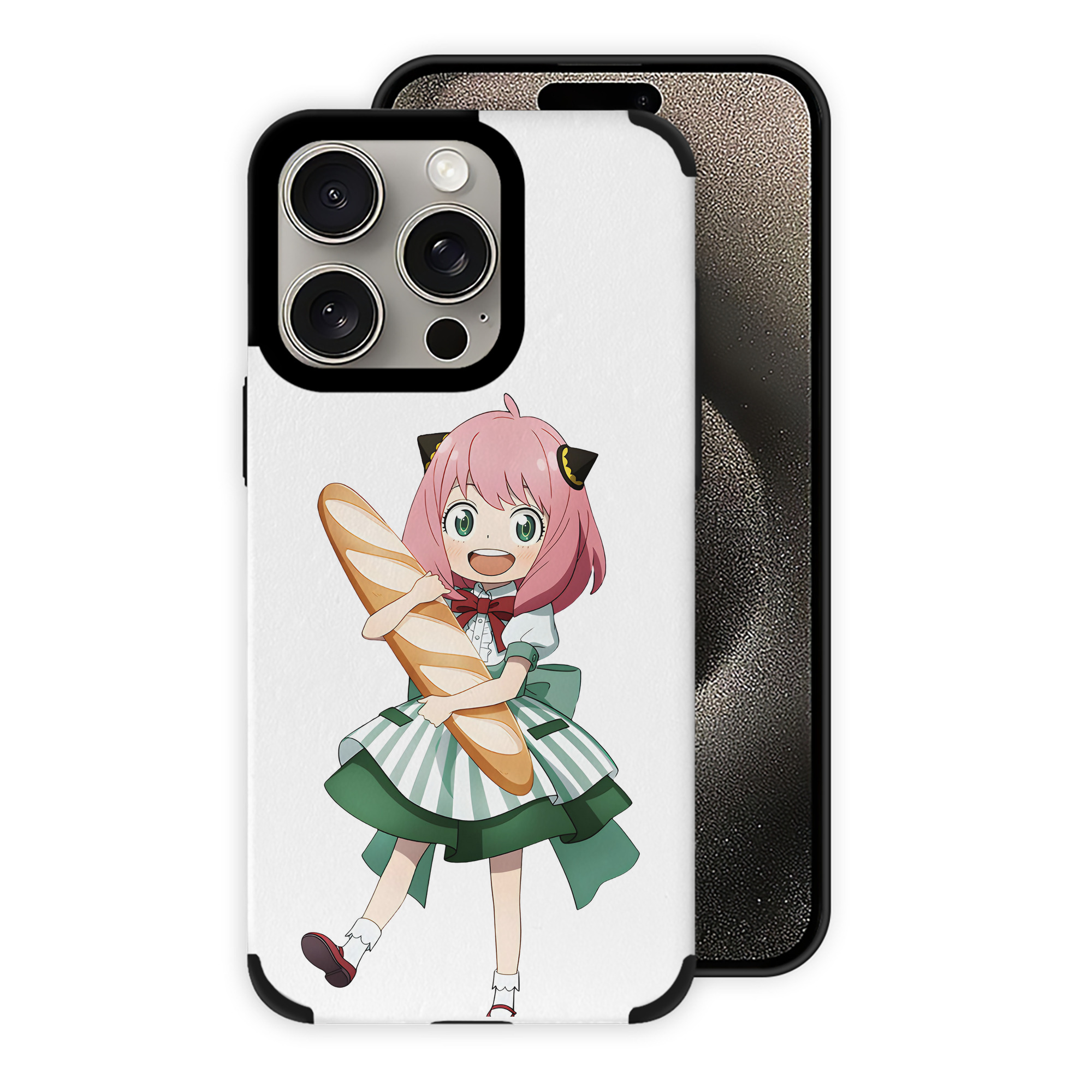 （画像用） SPY×FAMILY间谍家家酒 【iPhone15ProMax対応】 PUレザー スマホケース 耐衝撃＆黄変防止