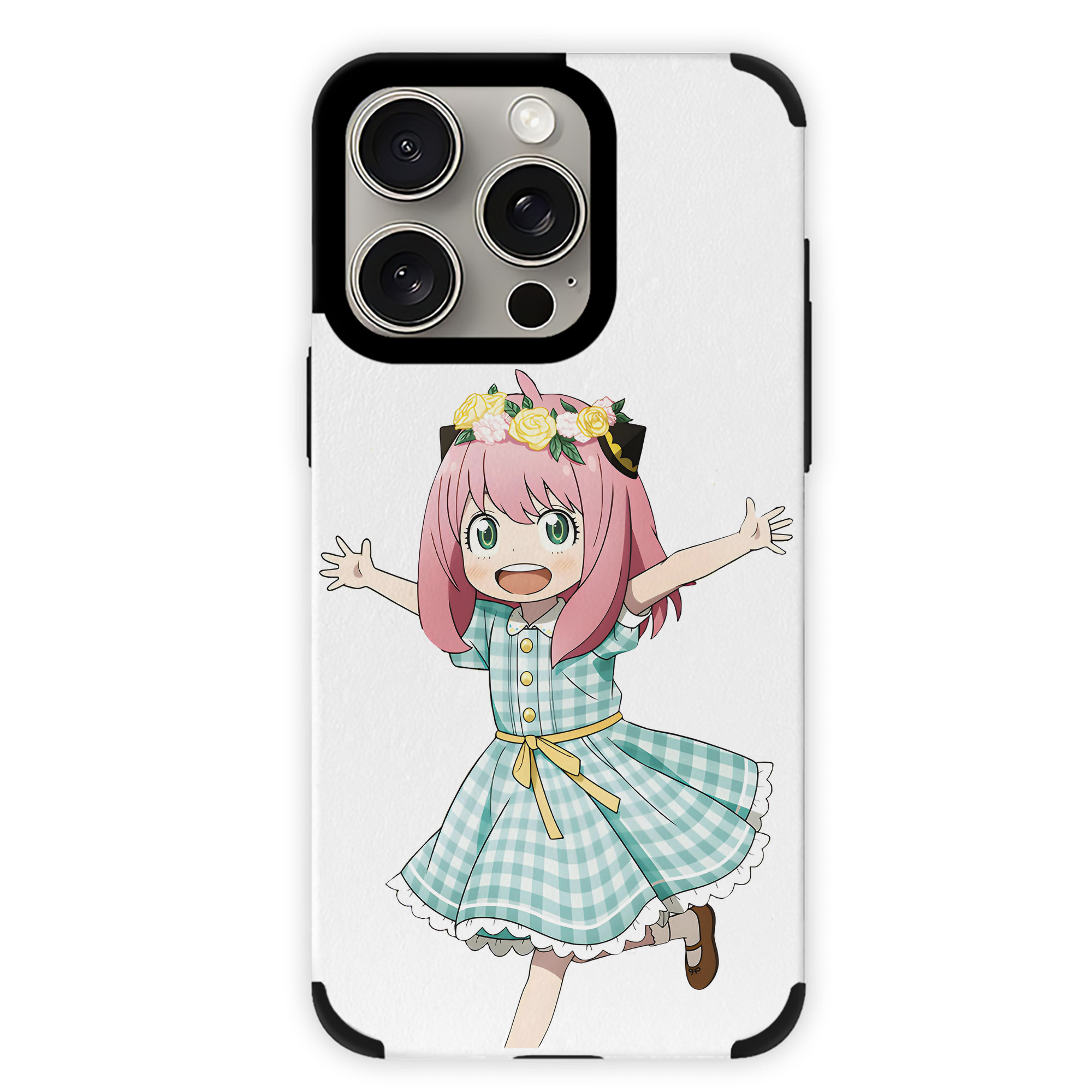 （画像用） SPY×FAMILY间谍家家酒 【iPhone15ProMax対応】 PUレザー スマホケース 耐衝撃＆黄変防止