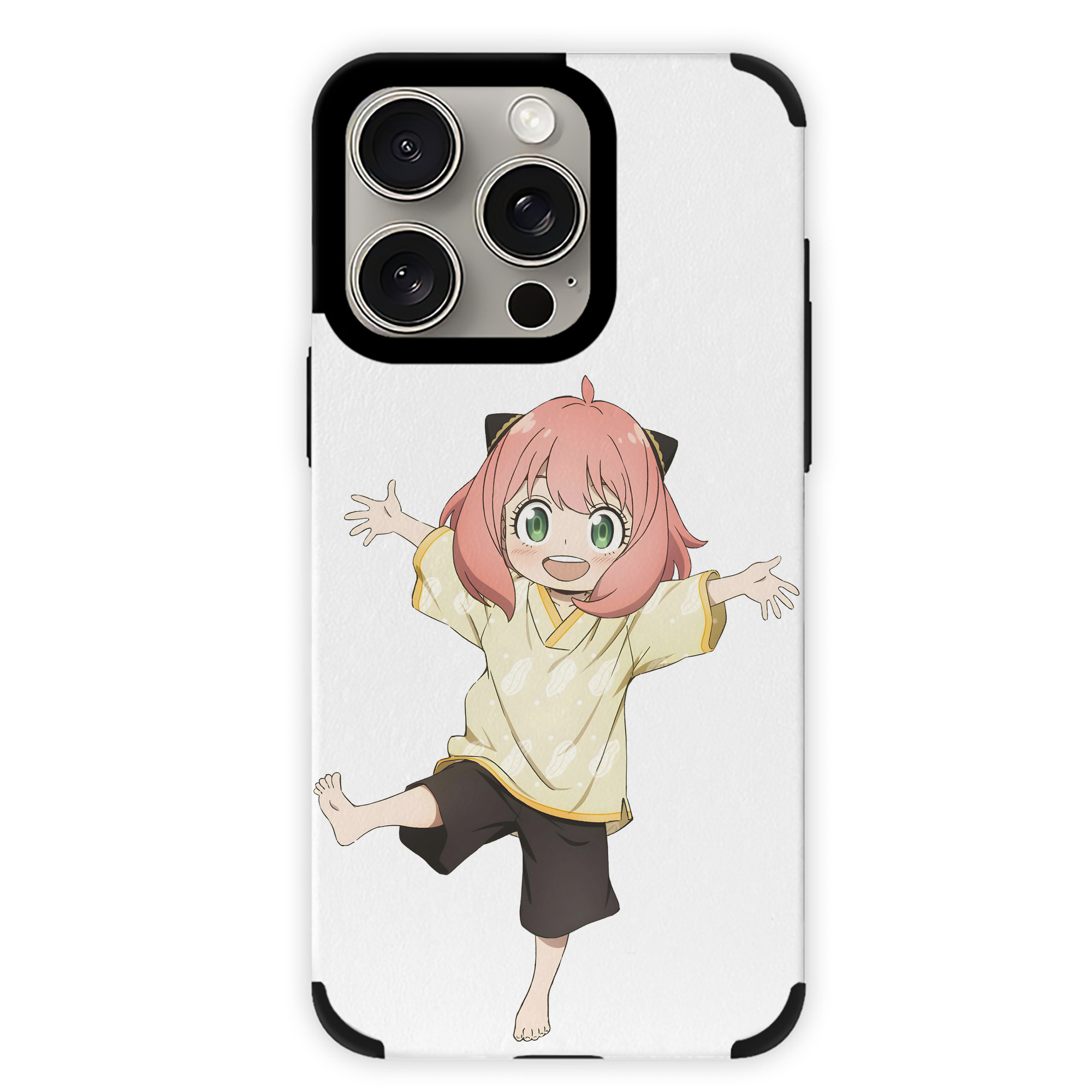 （画像用） SPY×FAMILY间谍家家酒 【iPhone15ProMax対応】 PUレザー スマホケース 耐衝撃＆黄変防止