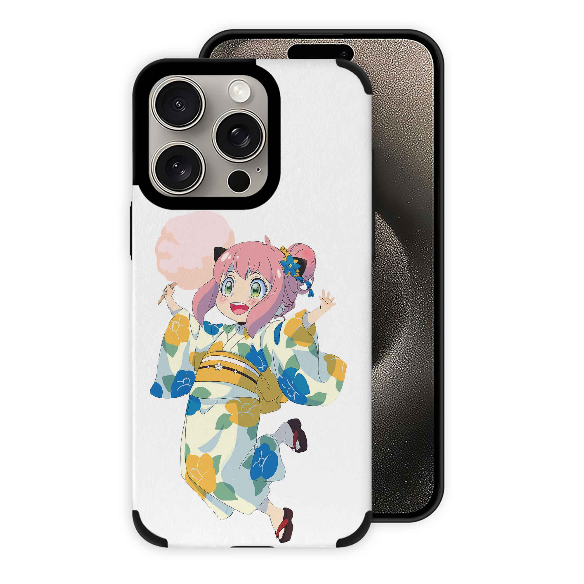 （画像用） SPY×FAMILY间谍家家酒 【iPhone15ProMax対応】 PUレザー スマホケース 耐衝撃＆黄変防止