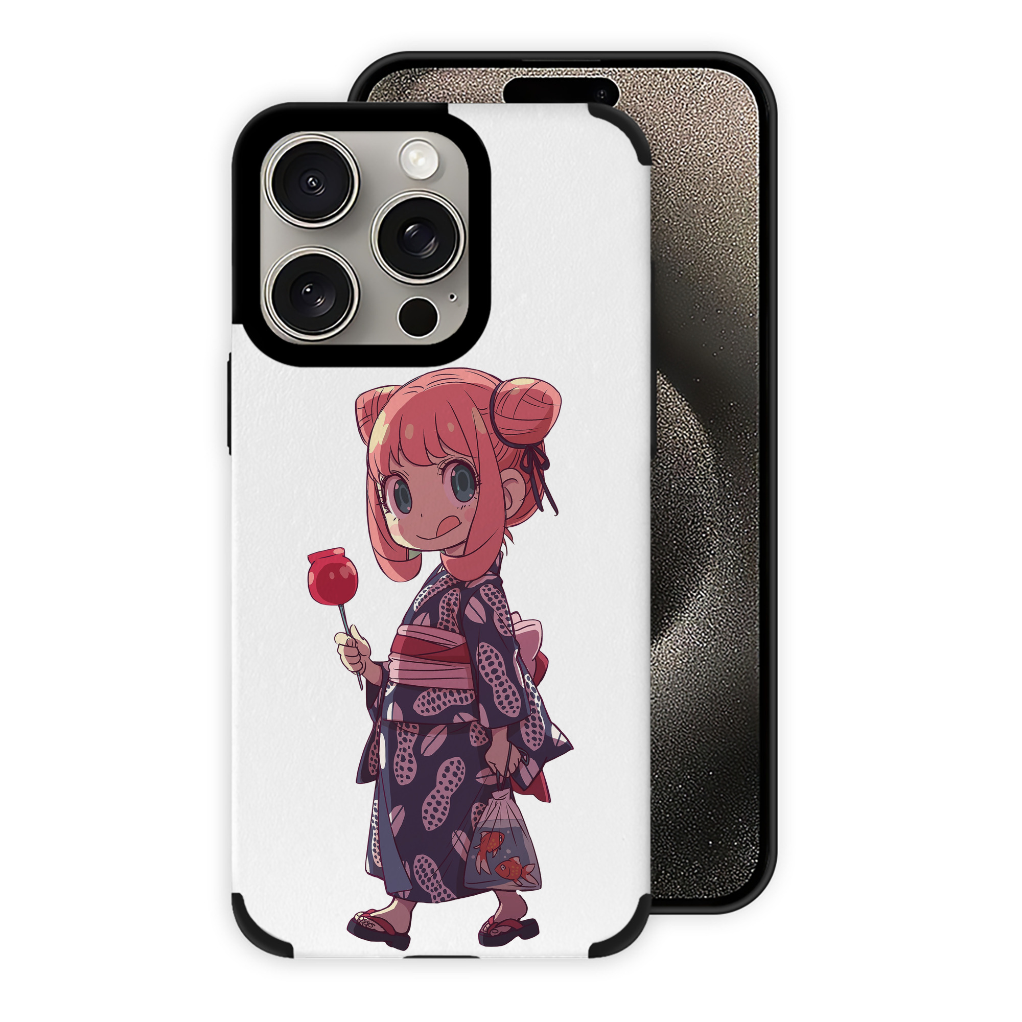 （画像用） SPY×FAMILY间谍家家酒 【iPhone15ProMax対応】 PUレザー スマホケース 耐衝撃＆黄変防止