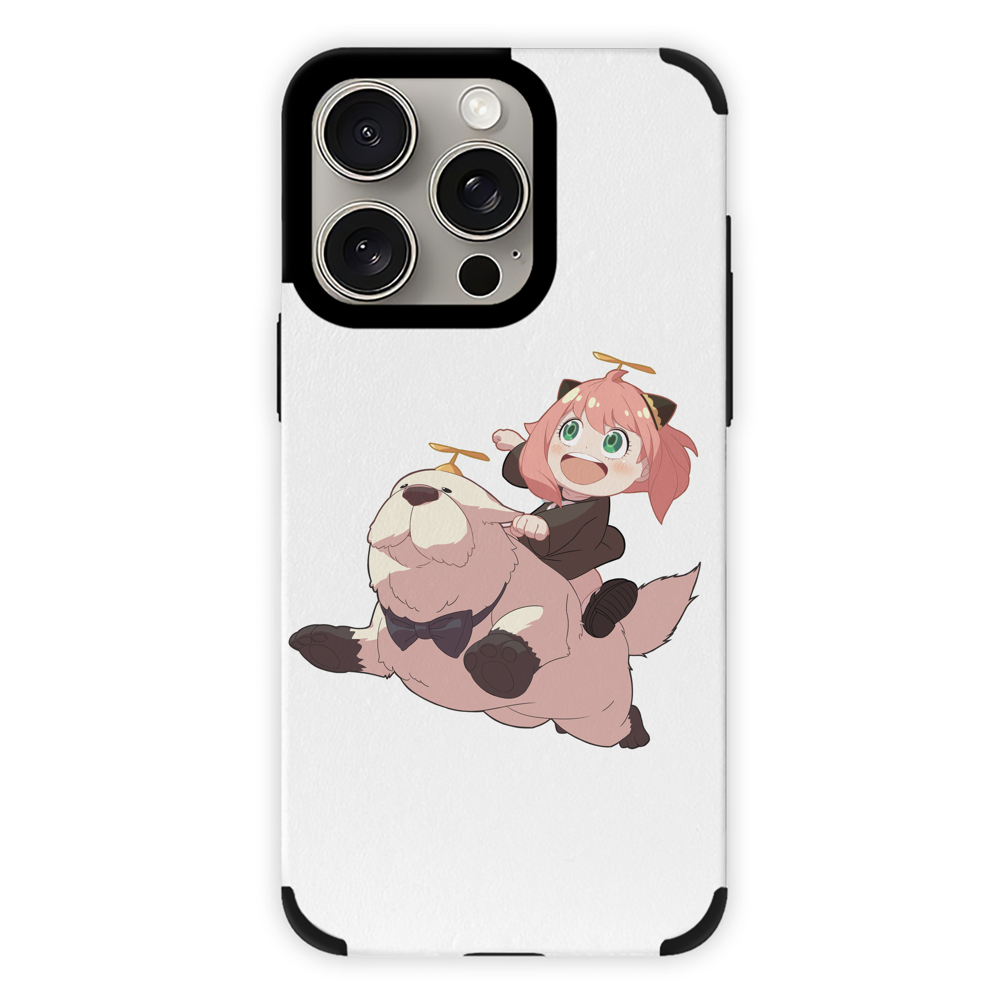（画像用） SPY×FAMILY间谍家家酒 【iPhone15ProMax対応】 PUレザー スマホケース 耐衝撃＆黄変防止